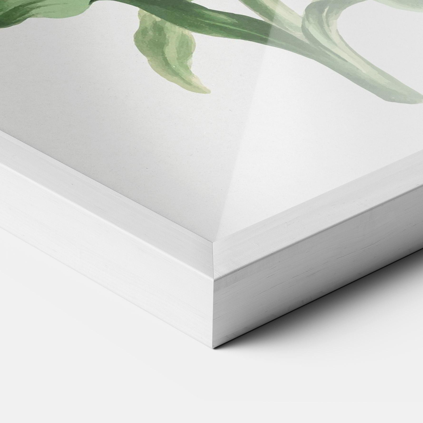 Plakat w Ramie Orange Painted Lily mockup 3