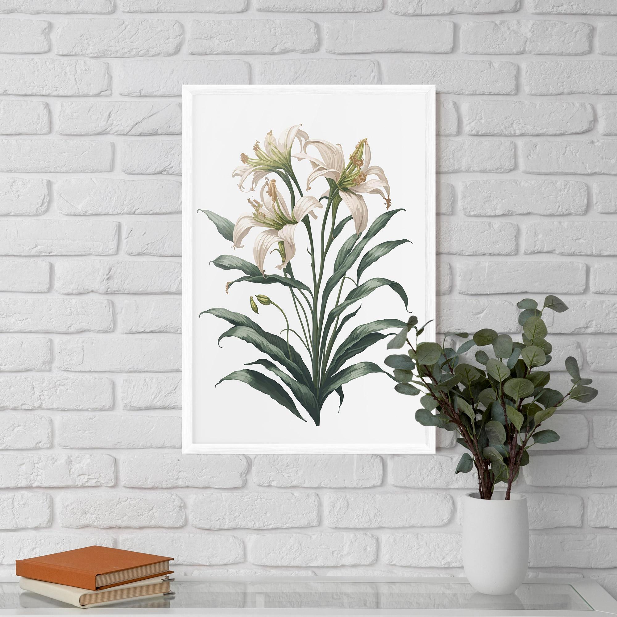 Plakat w Ramie Columbia Lily mockup 5