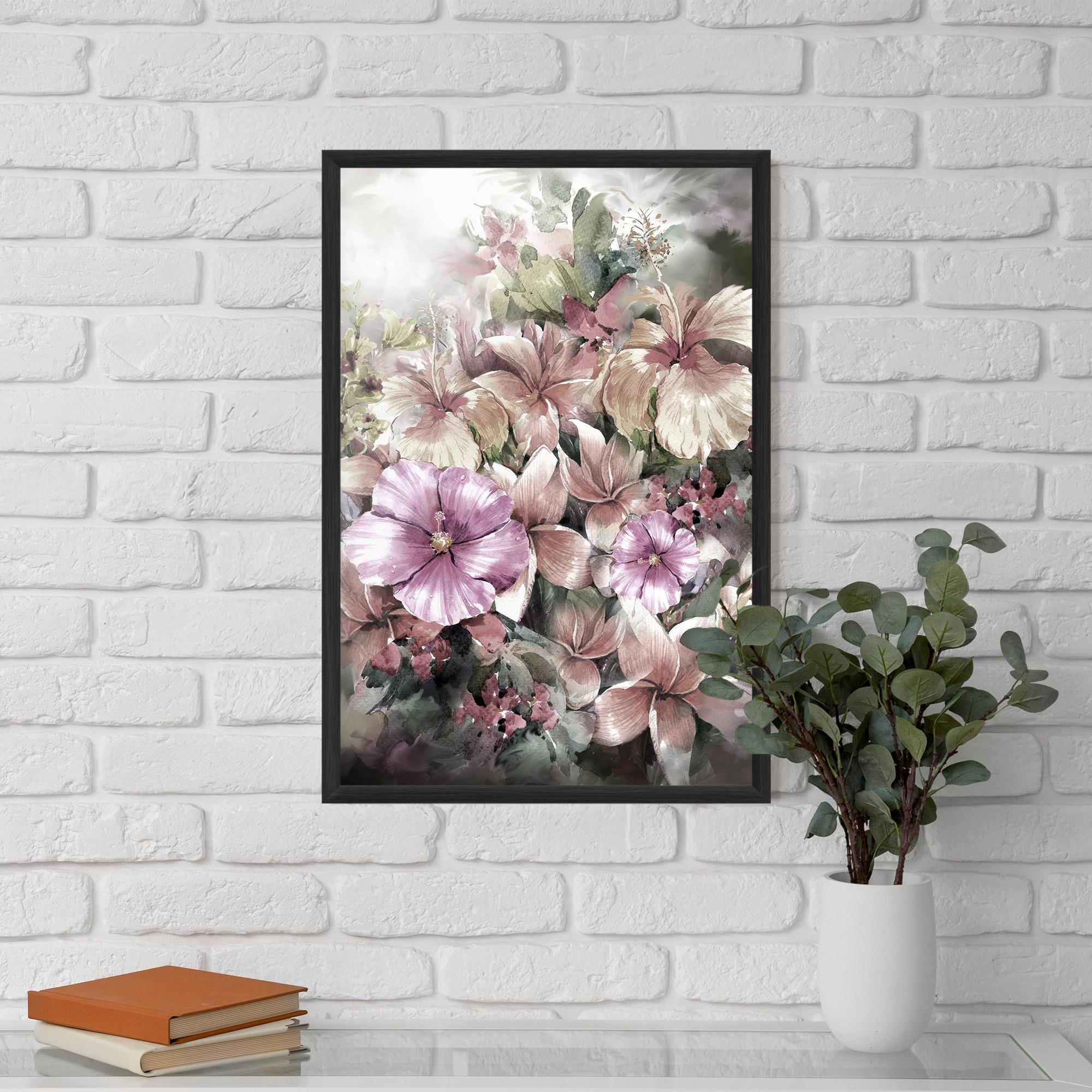Plakat w Ramie Contrastul De Flori mockup 5