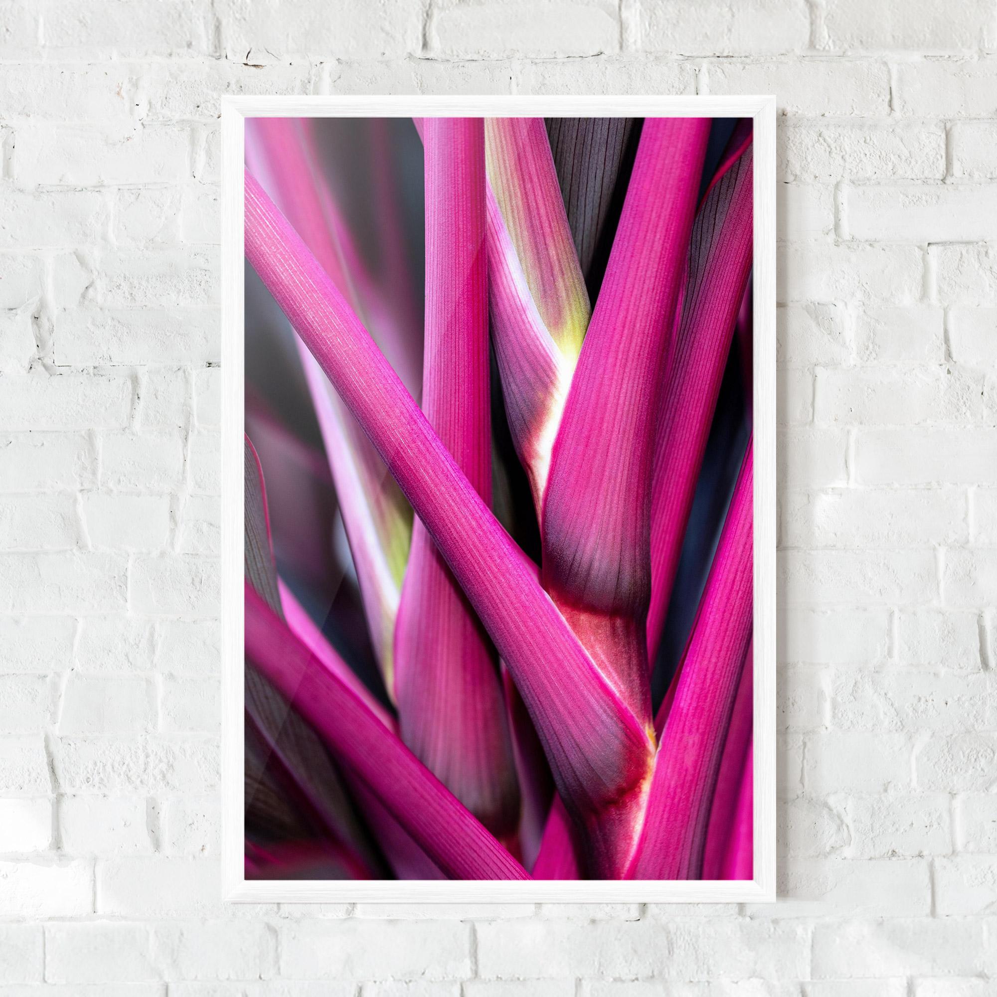 Plakat w Ramie Purple Exotic Plant mockup 0