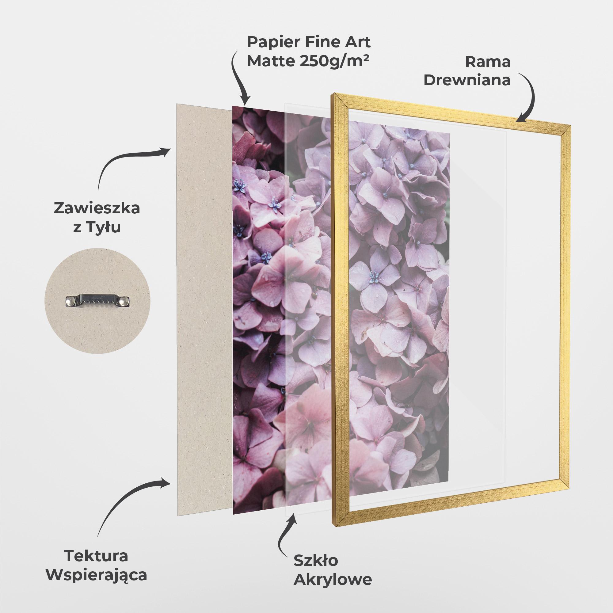 Plakat w Ramie Lilac Tree mockup 1