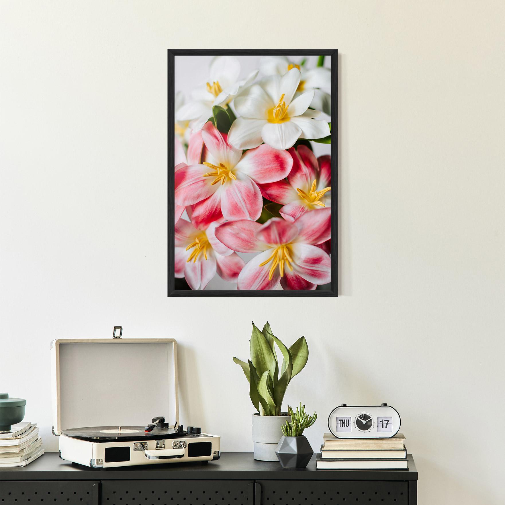 Plakat w Ramie Beautiful Exotic Flower mockup 2