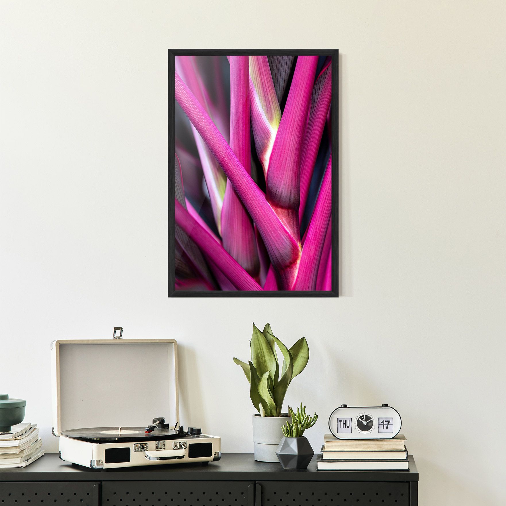 Purple Exotic Plant mockup 2