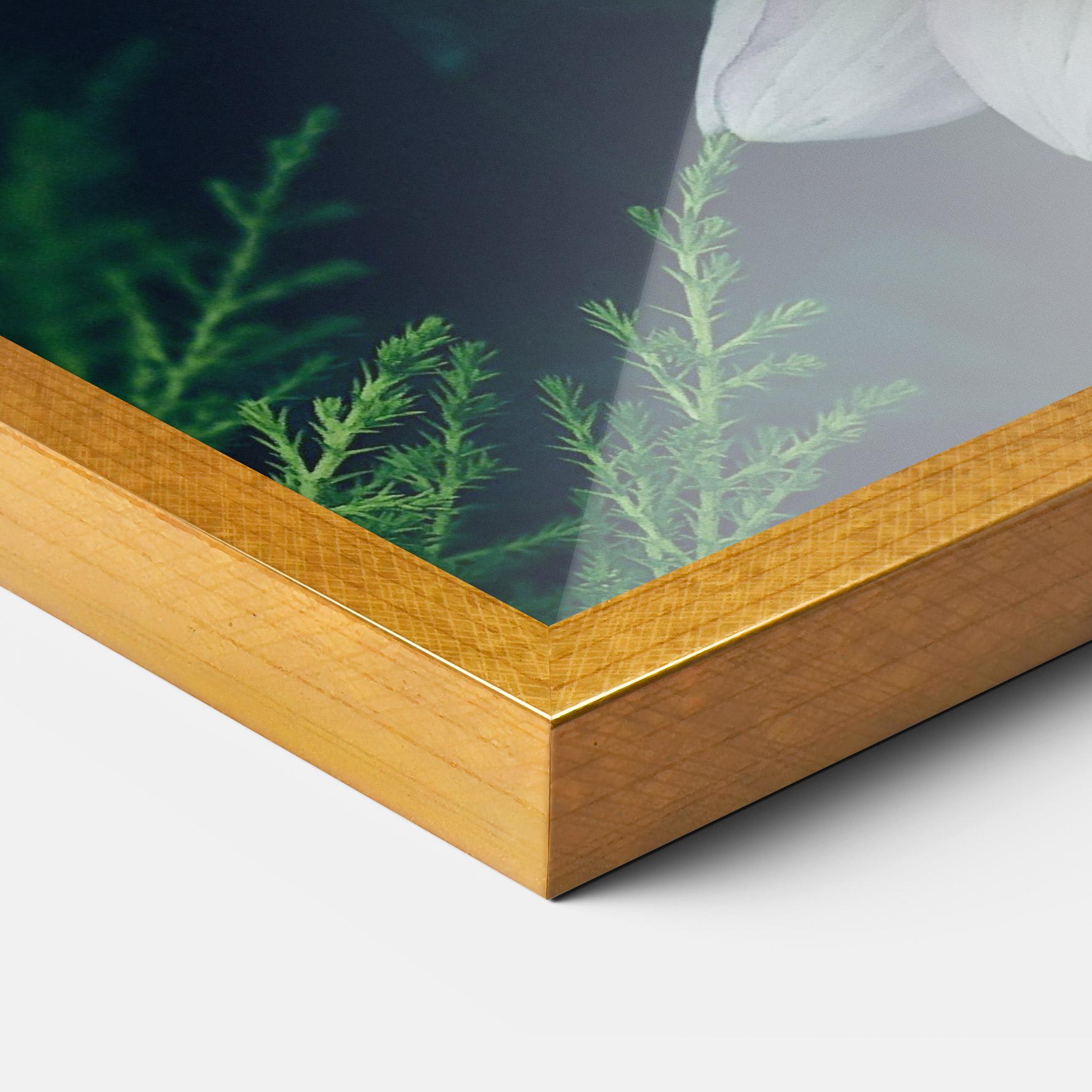 Plakat w Ramie Dahlia Flowers mockup 3