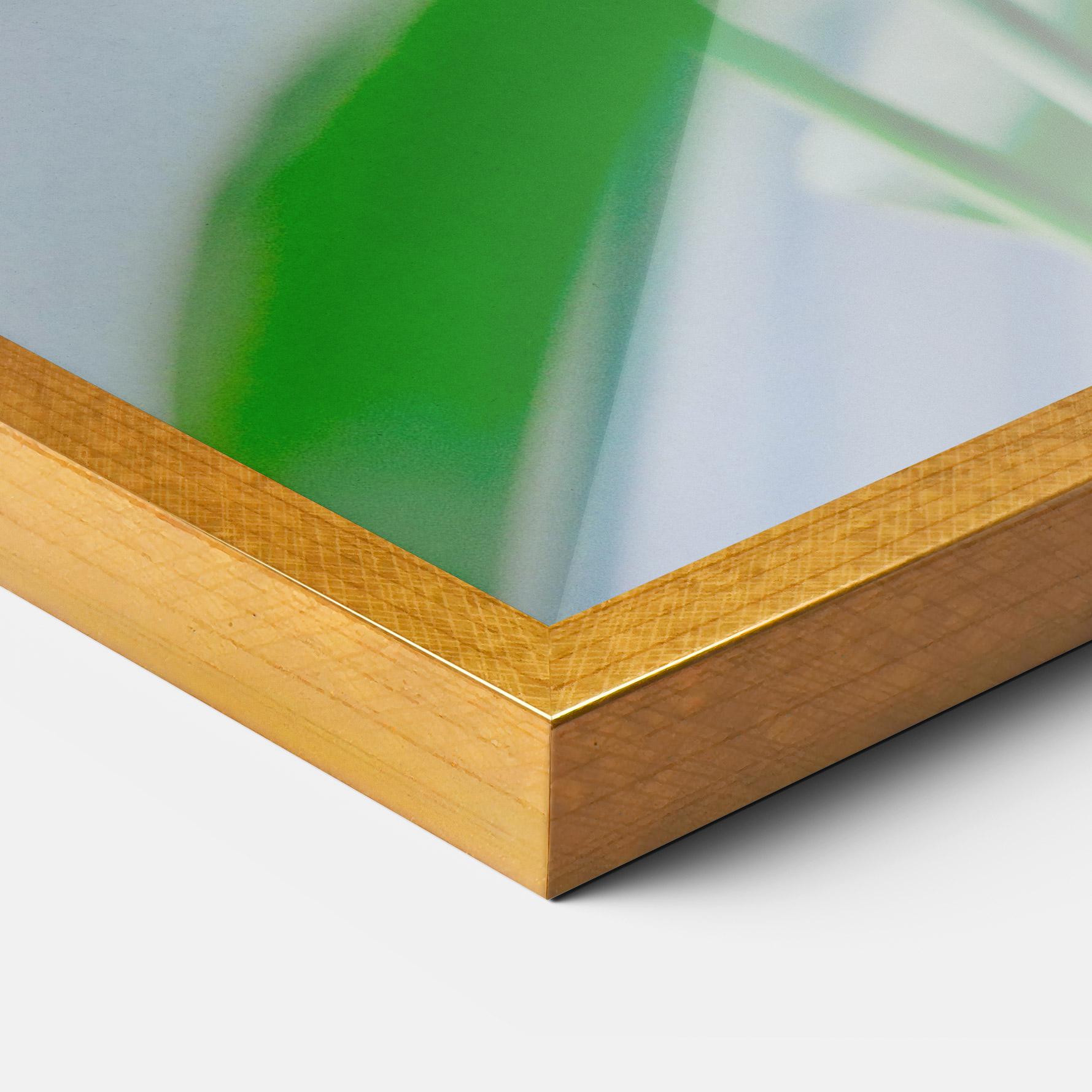 Plakat w Ramie Exotic Orange Green mockup 3