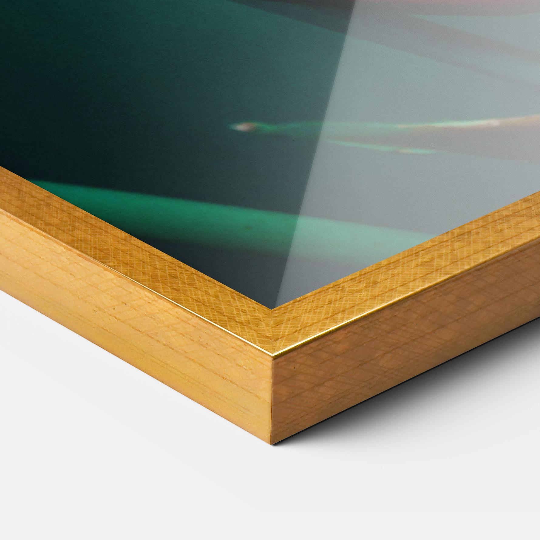 Plakat w Ramie Red Orange Exotic mockup 3