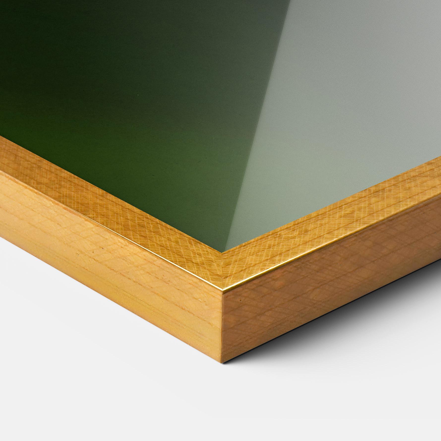 Plakat w Ramie Yellow Green Exotic mockup 3