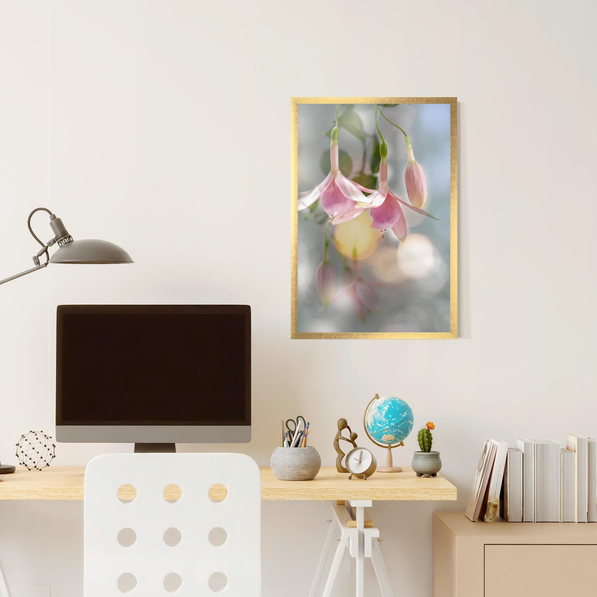 Plakat w Ramie Dreamy Pink Exotic mockup 6