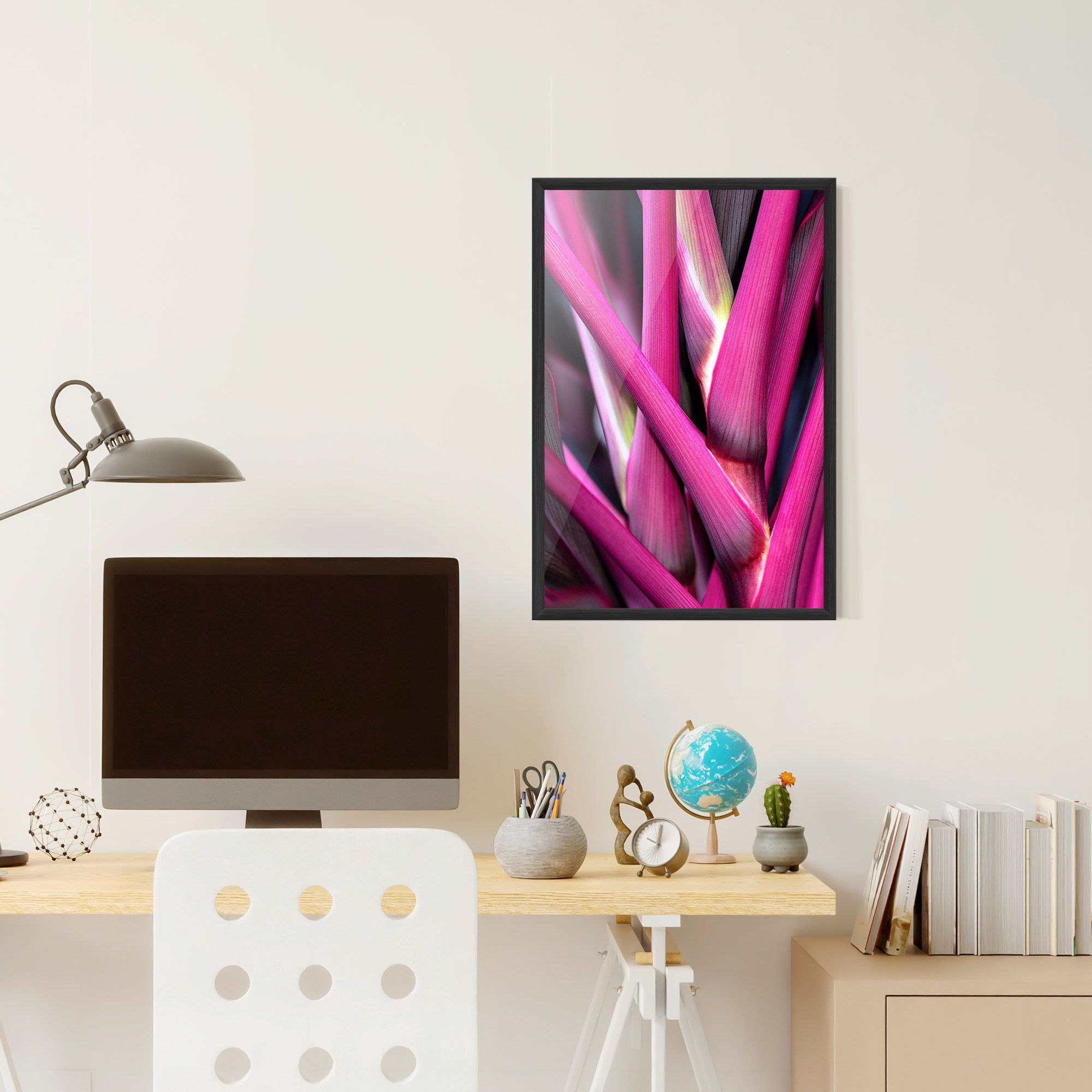 Purple Exotic Plant mockup 6
