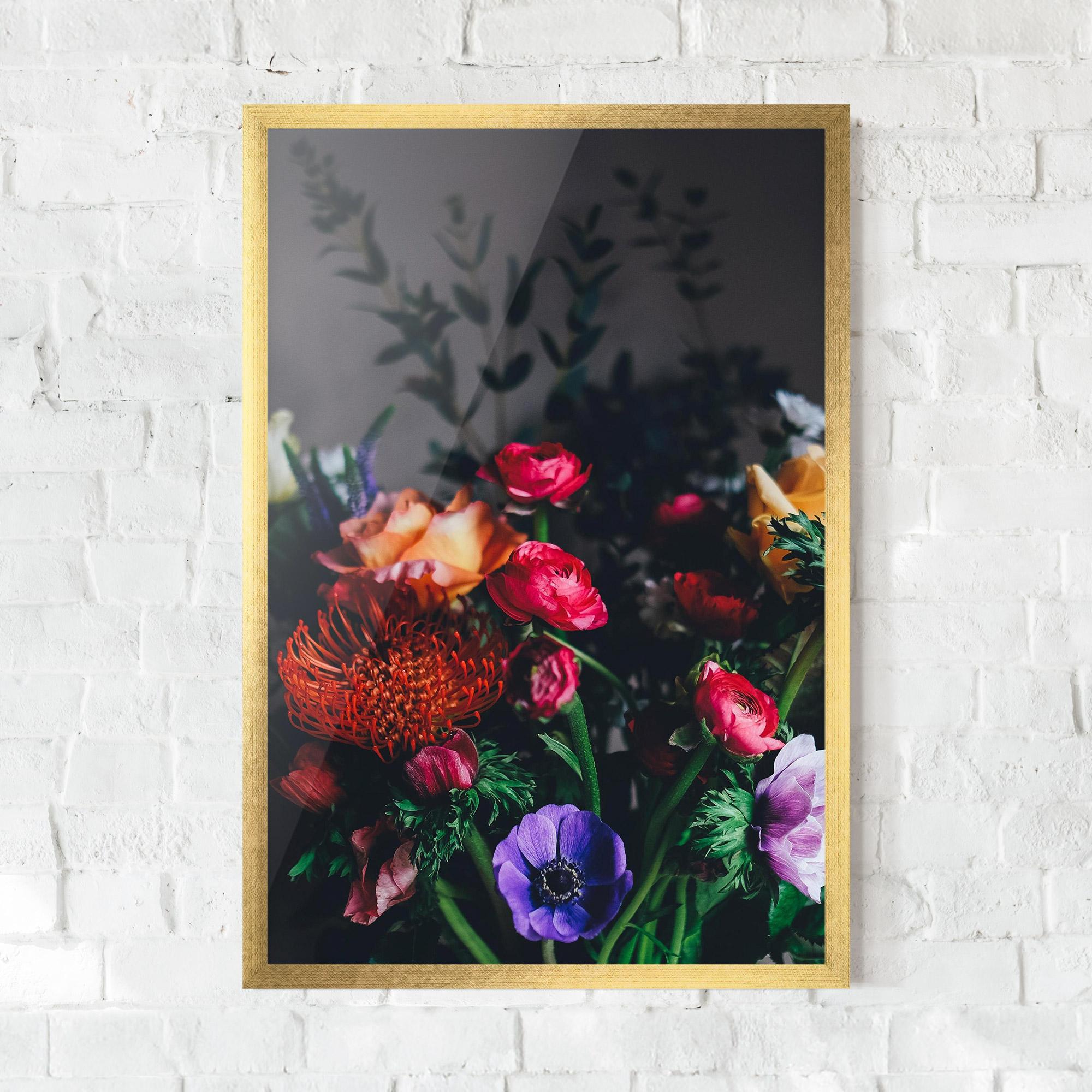 Plakat w Ramie Flower Garden mockup 0
