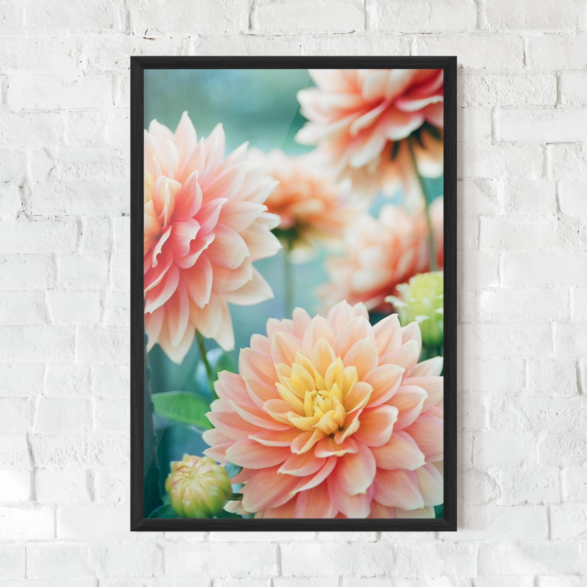 Plakat w Ramie Pink Spring mockup 0