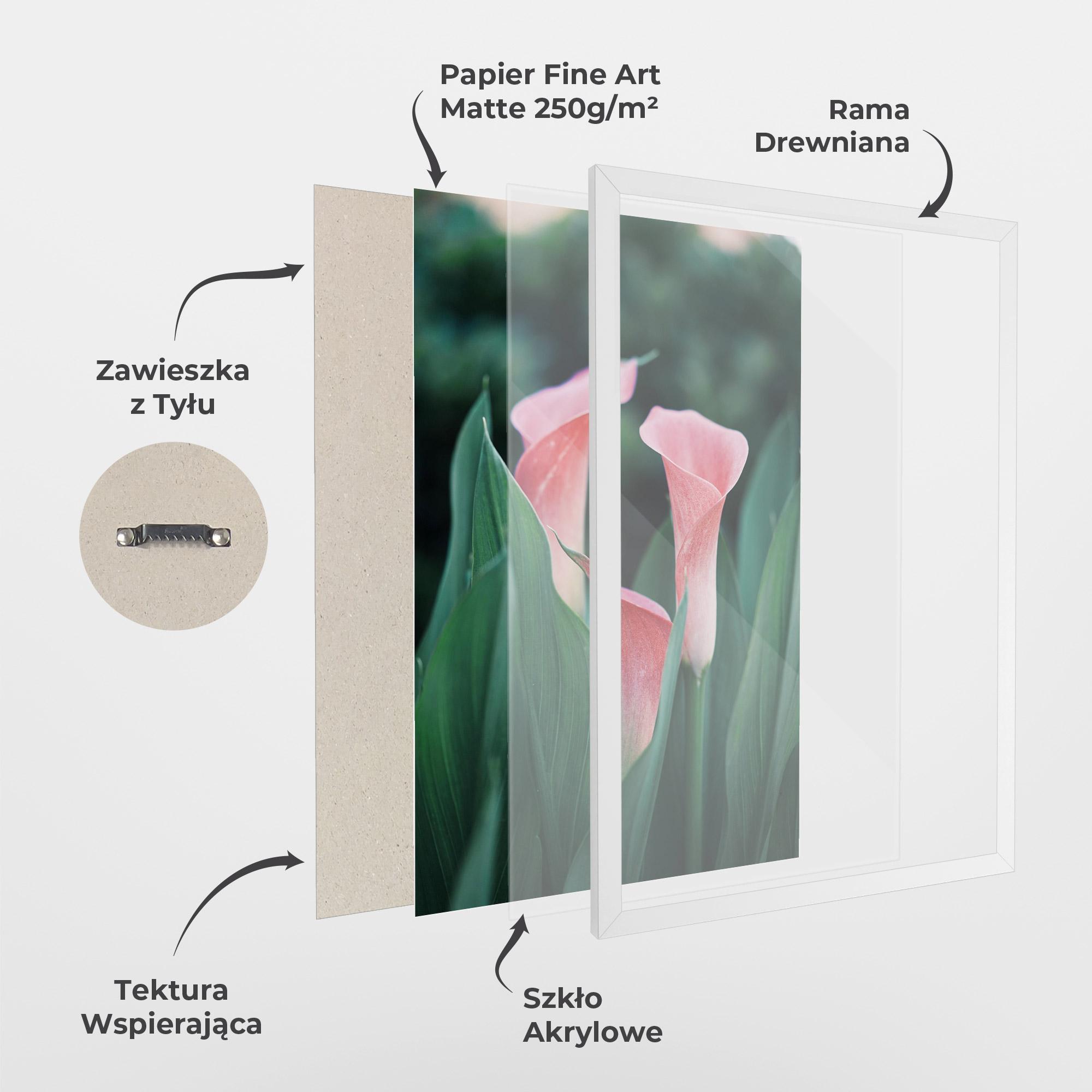 Plakat w Ramie Early Spring mockup 1