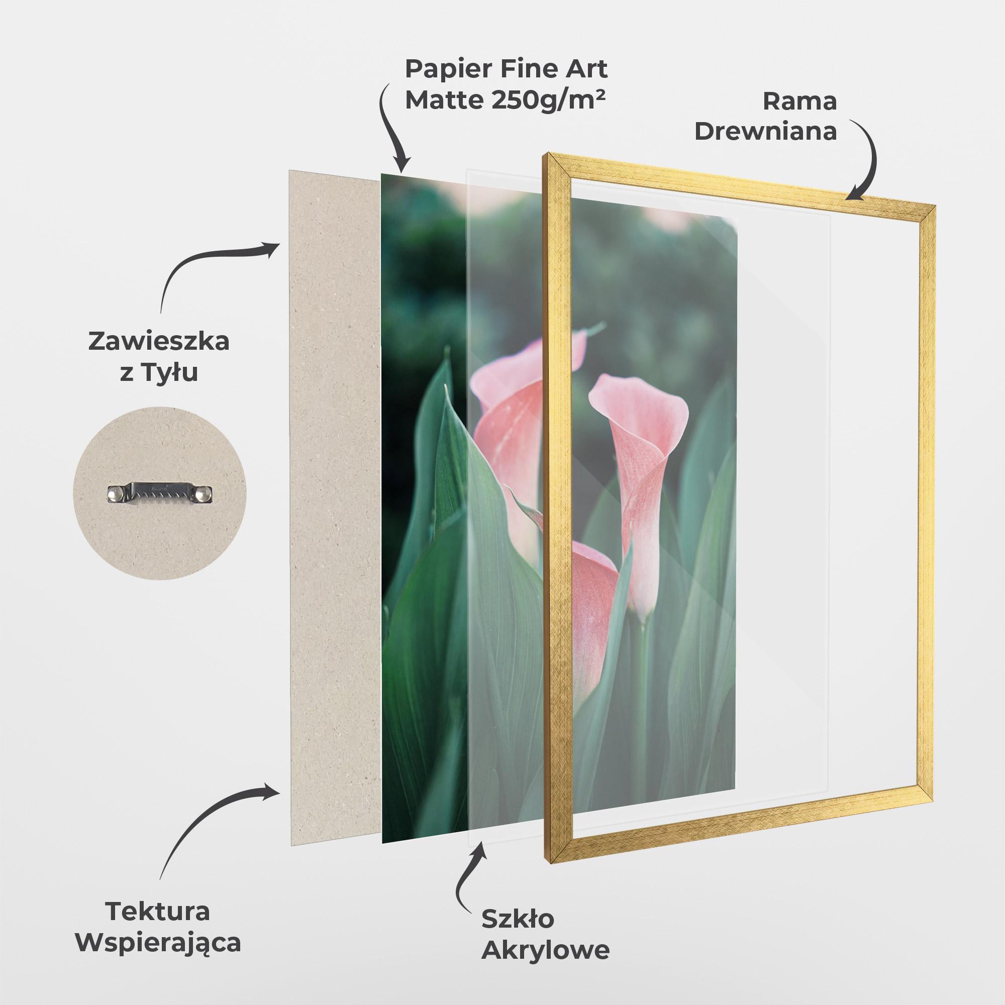 Plakat w Ramie Early Spring mockup 1