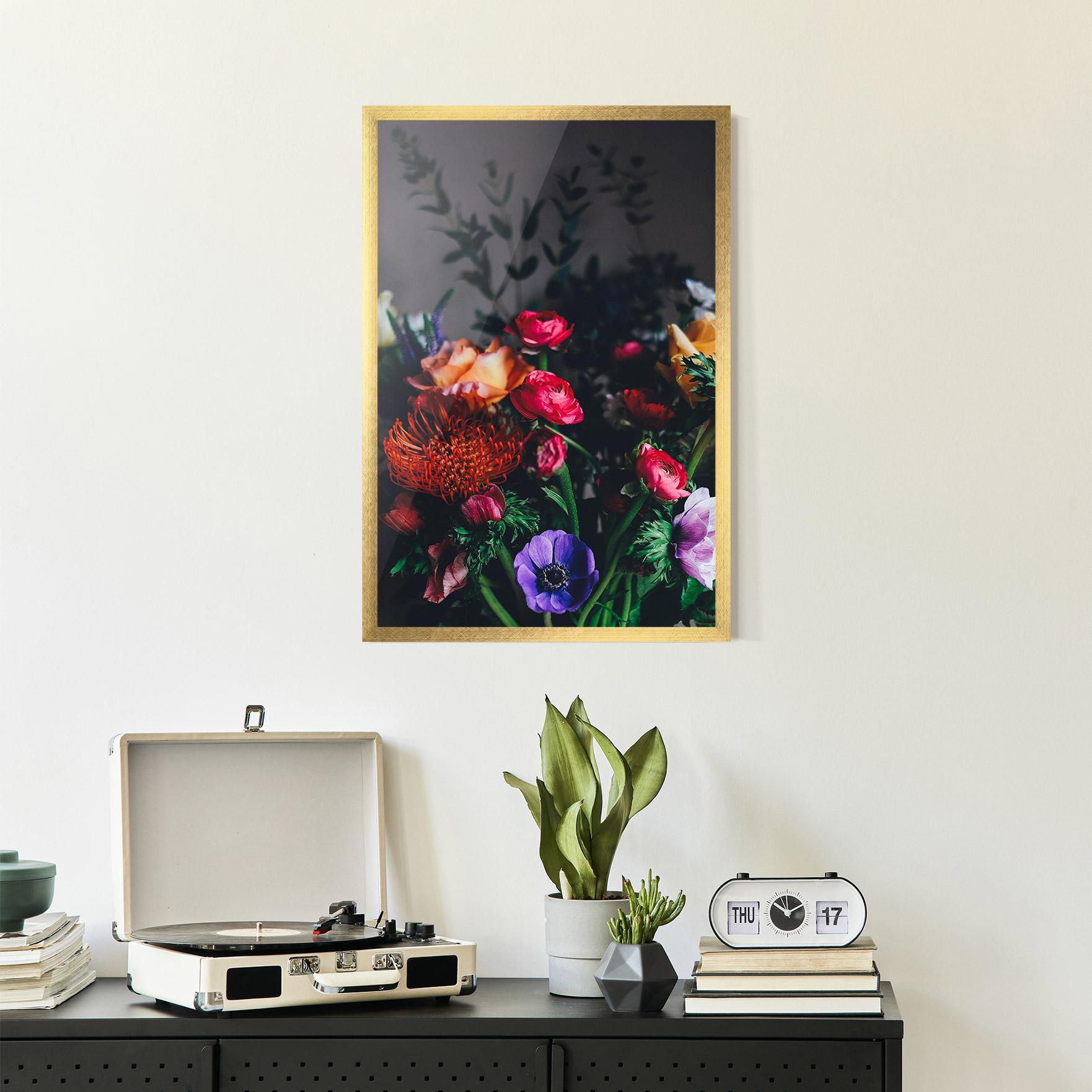 Plakat w Ramie Flower Garden mockup 2