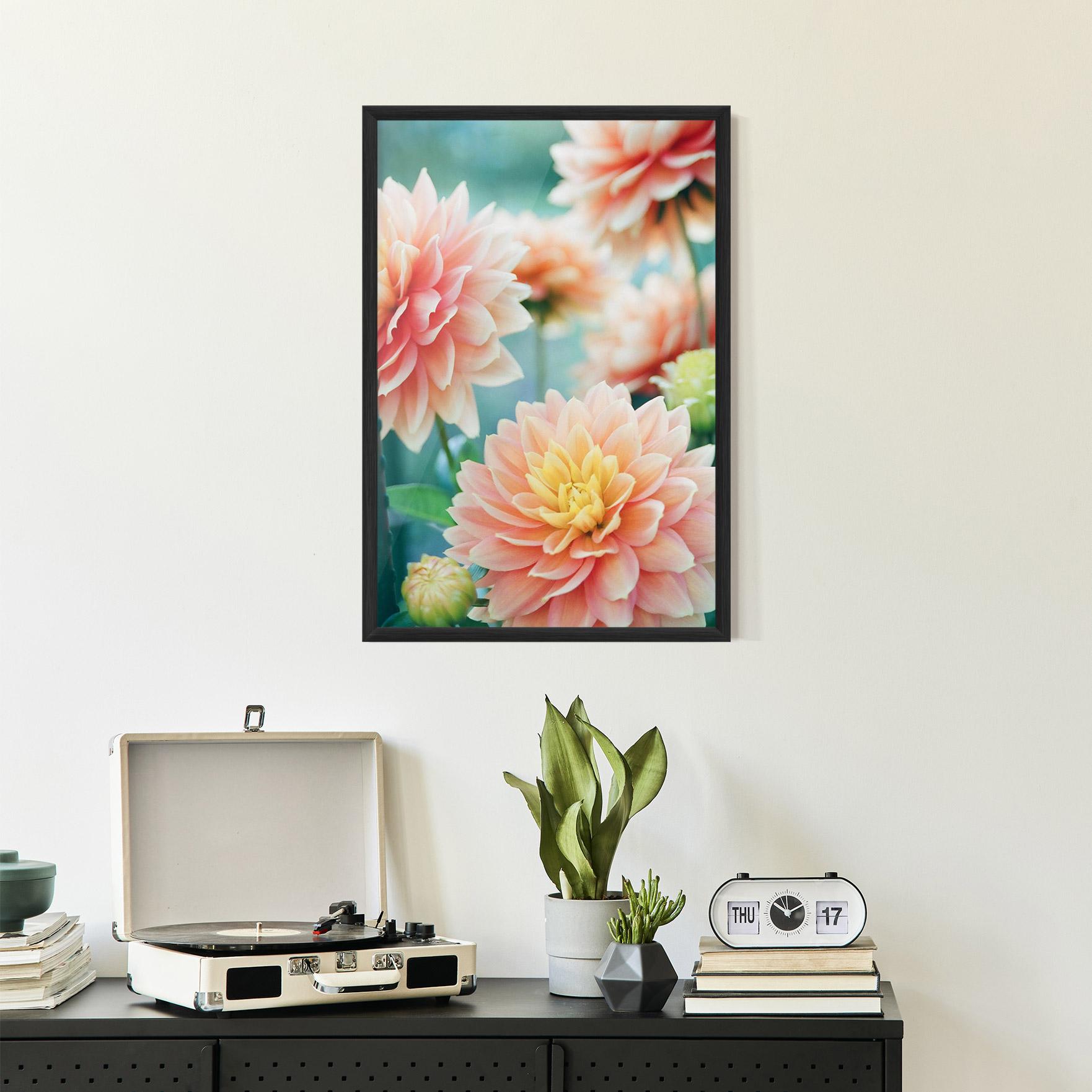 Plakat w Ramie Pink Spring mockup 2