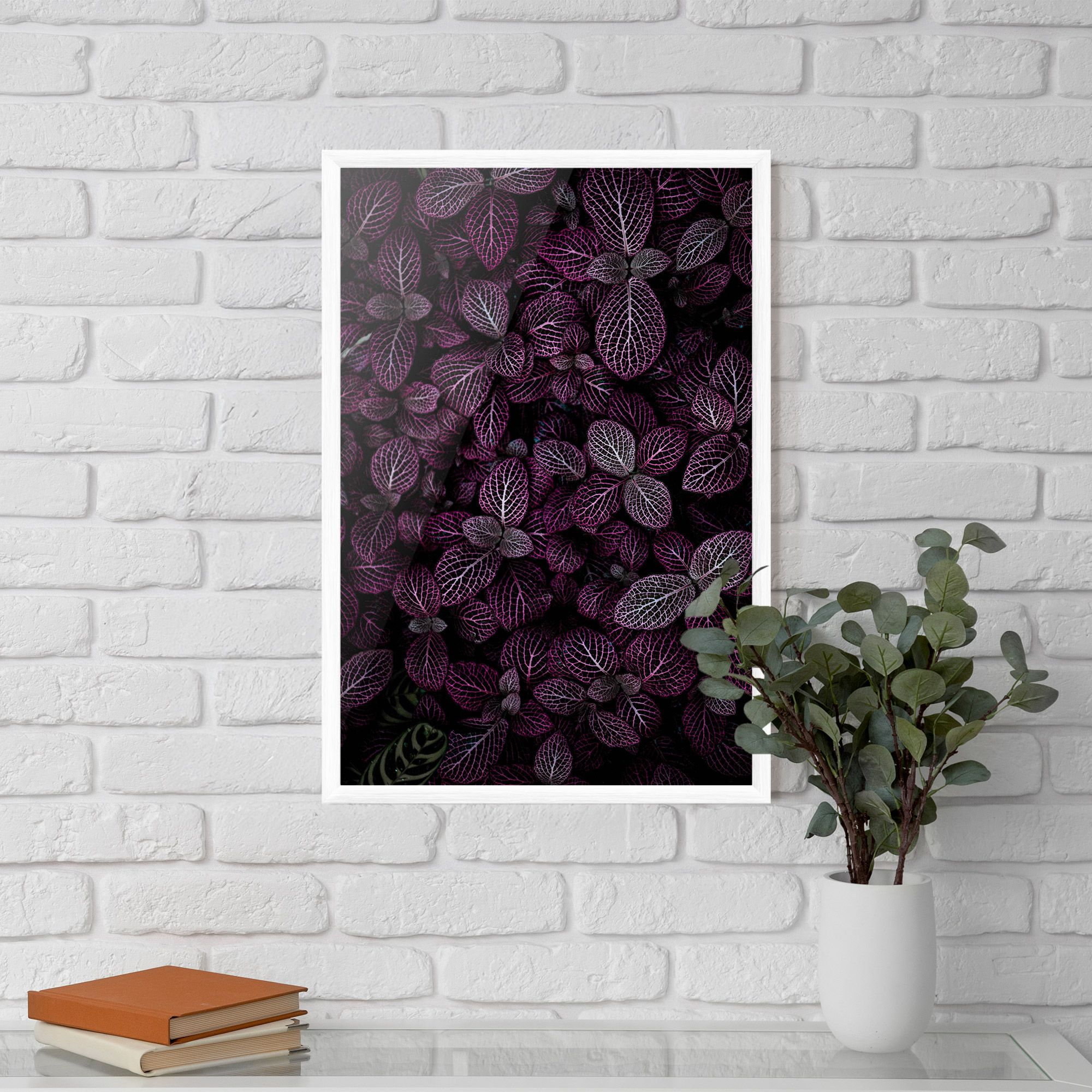 Purple Leaves mockup 5