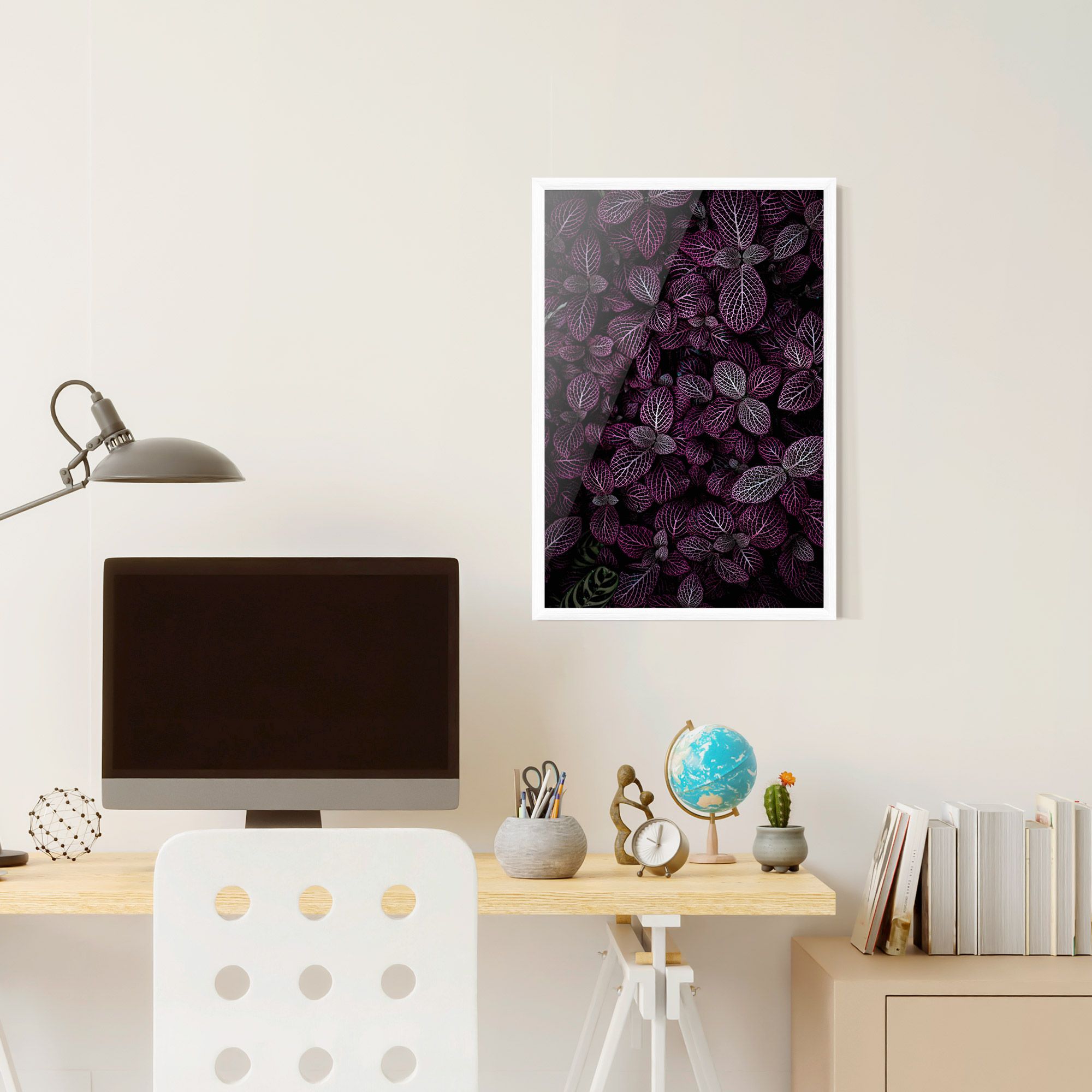 Purple Leaves mockup 6