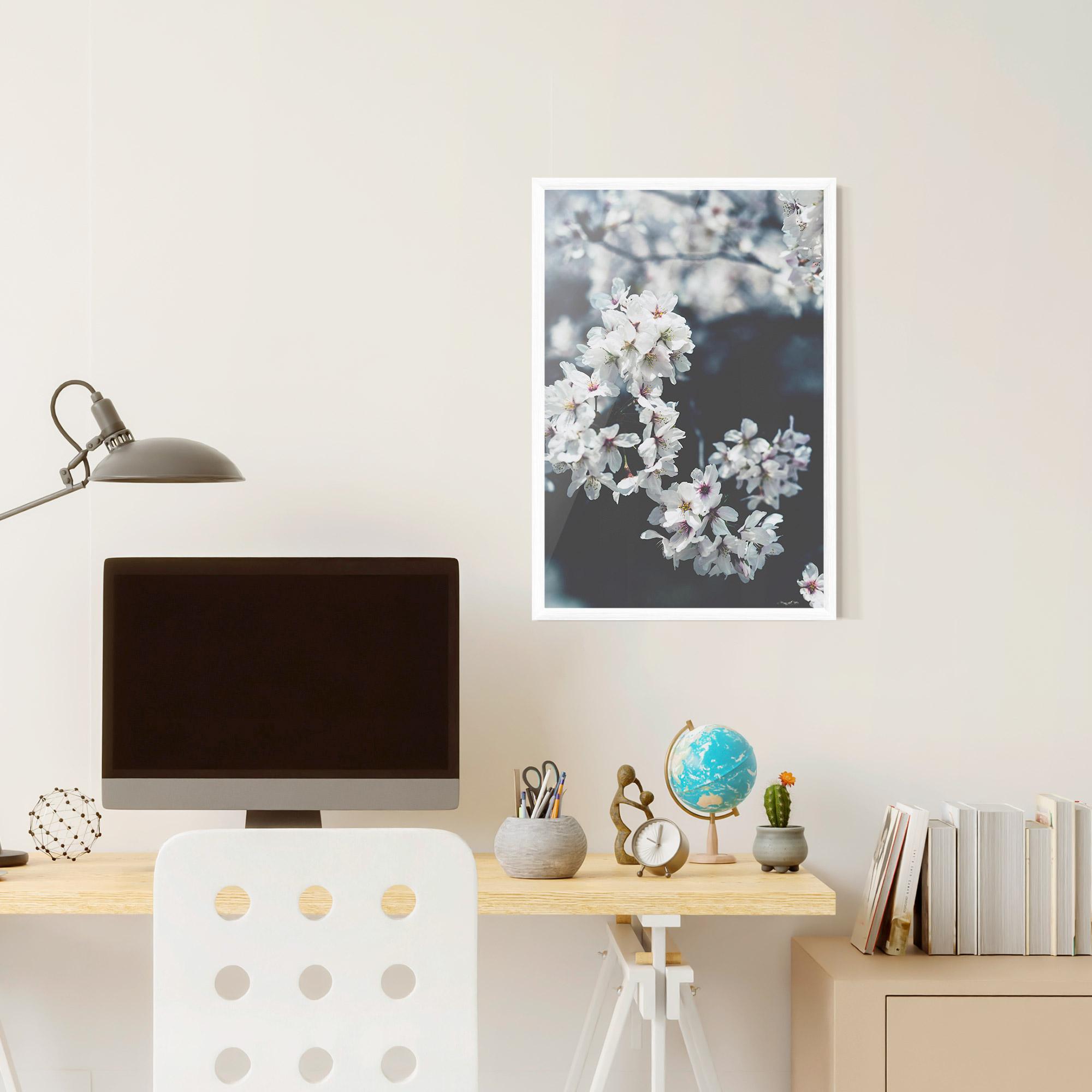 Plakat w Ramie White Tree mockup 6