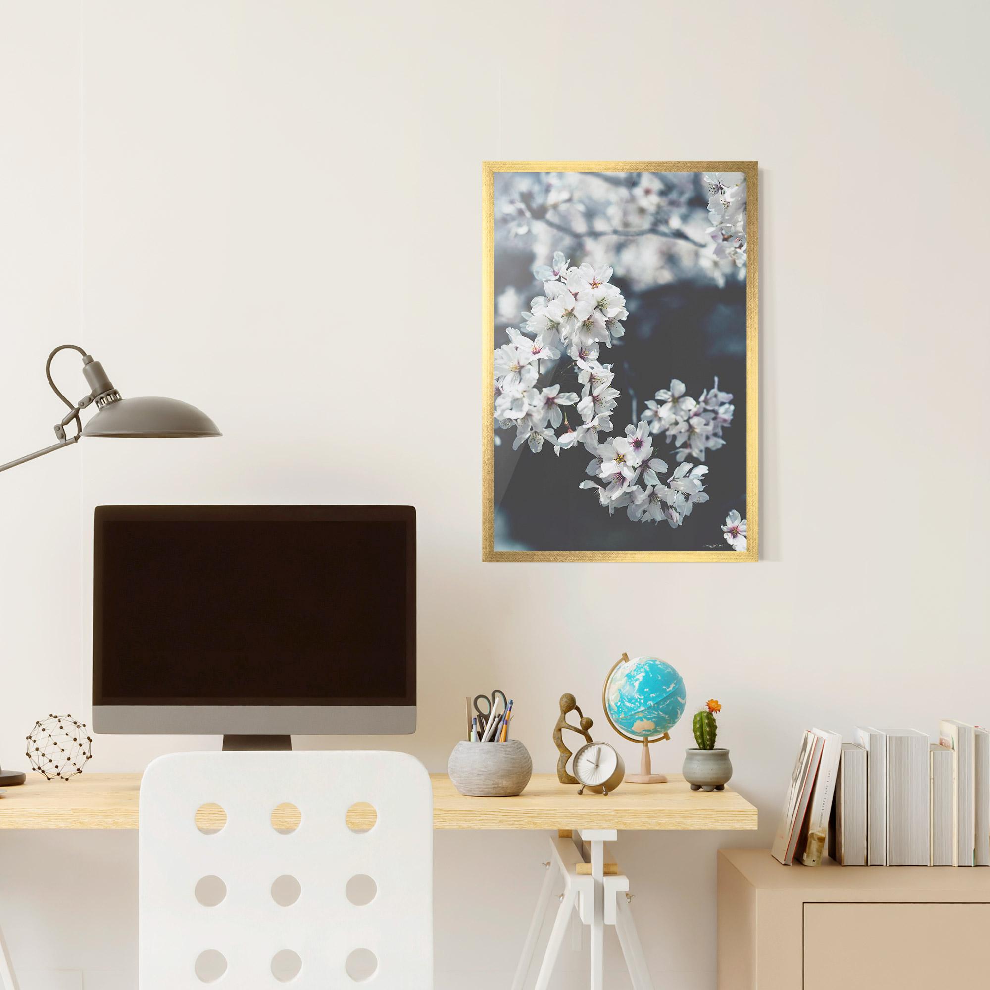Plakat w Ramie White Tree mockup 6