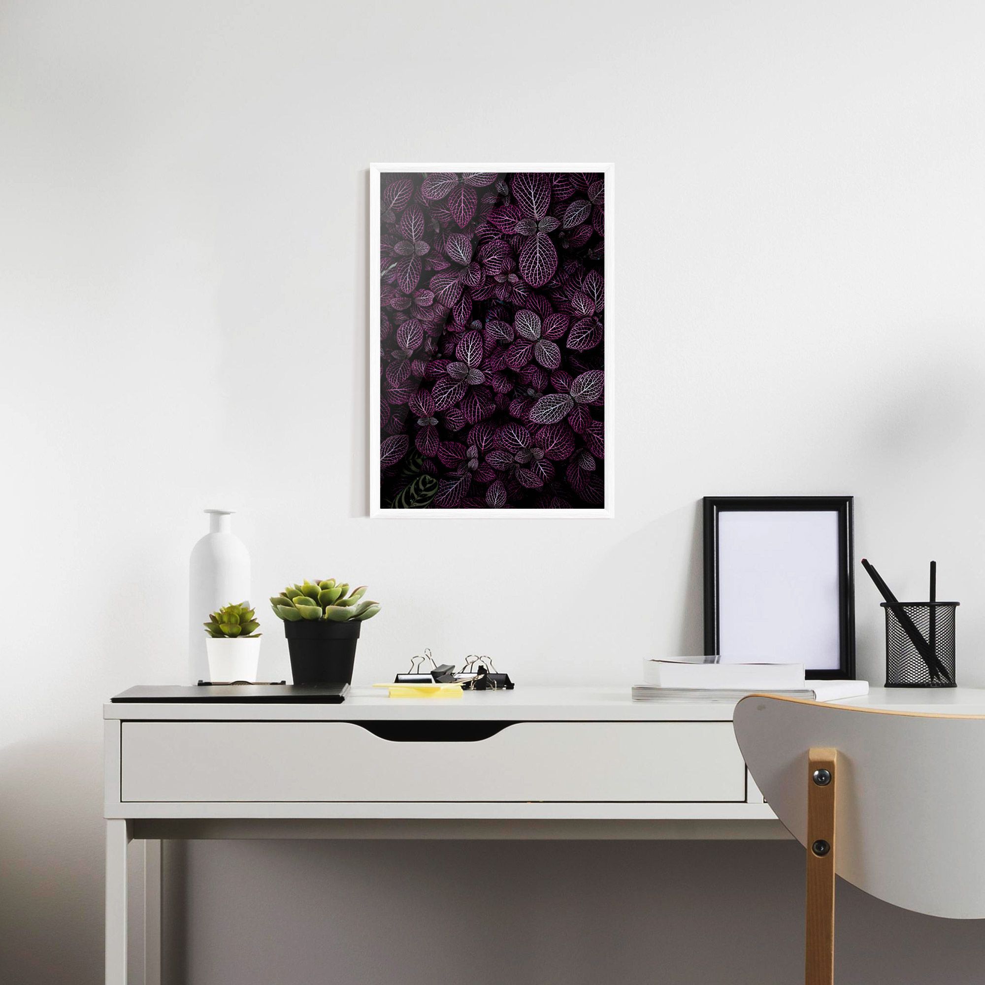 Purple Leaves mockup 7