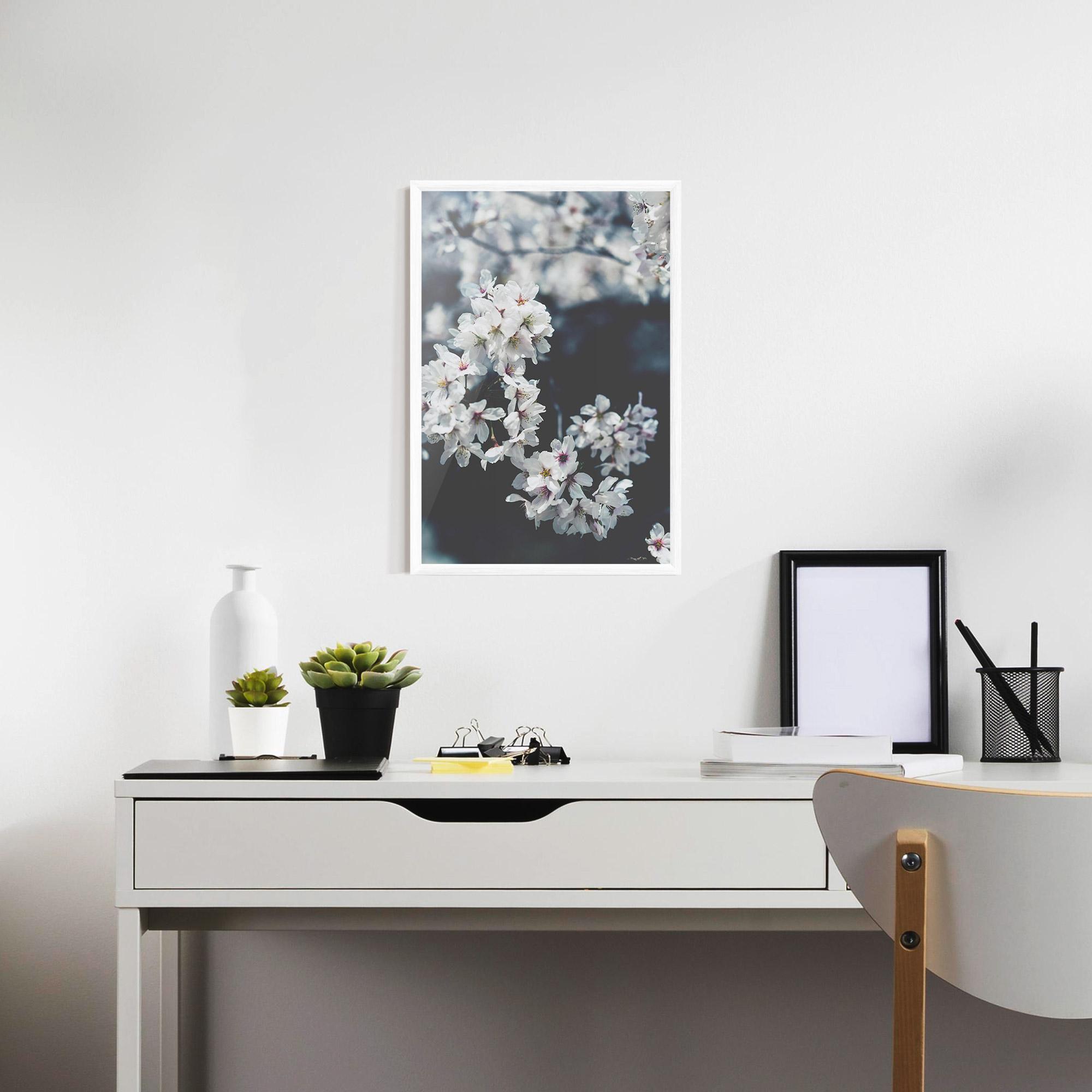Plakat w Ramie White Tree mockup 7