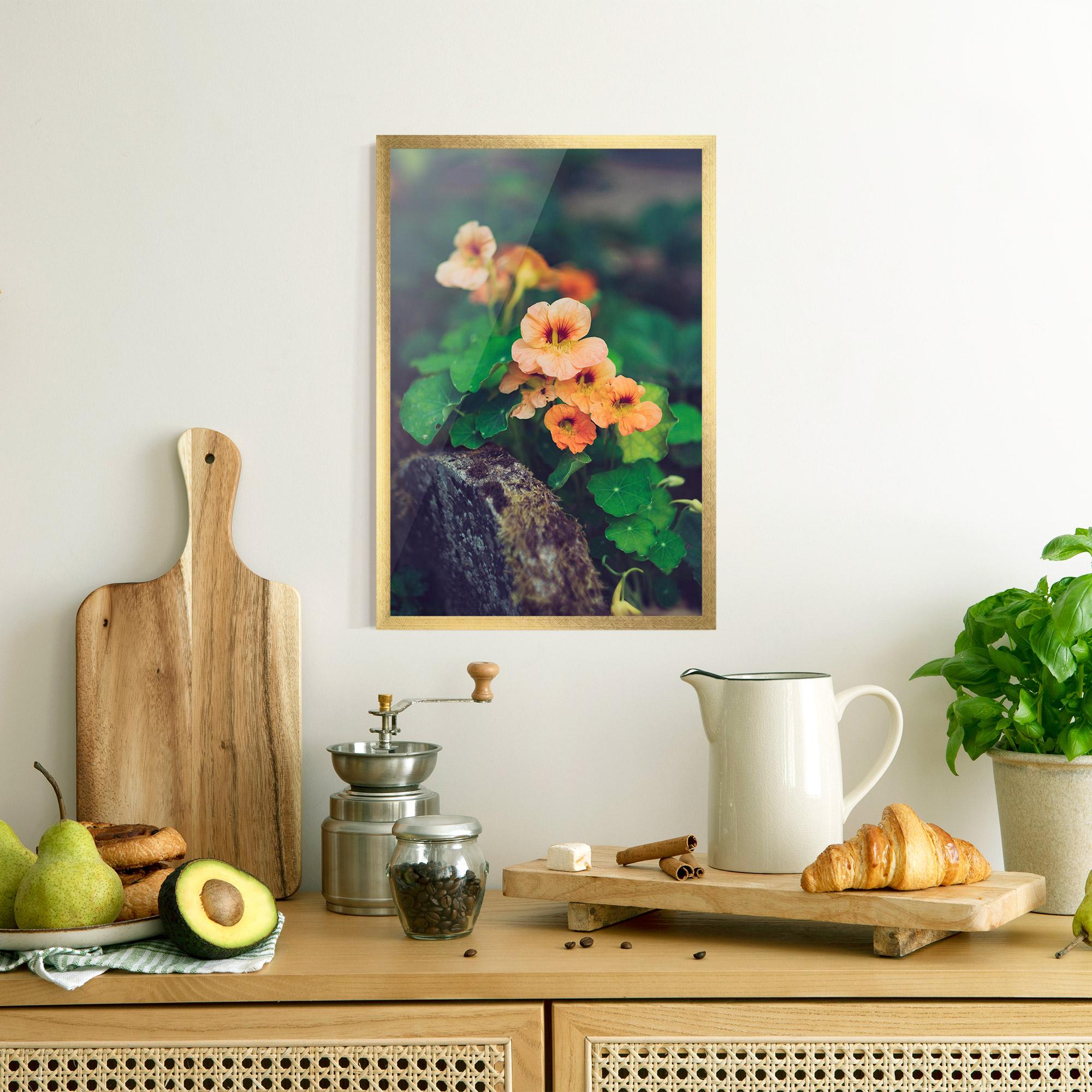 Plakat w Ramie Small Pink Flowers mockup 8