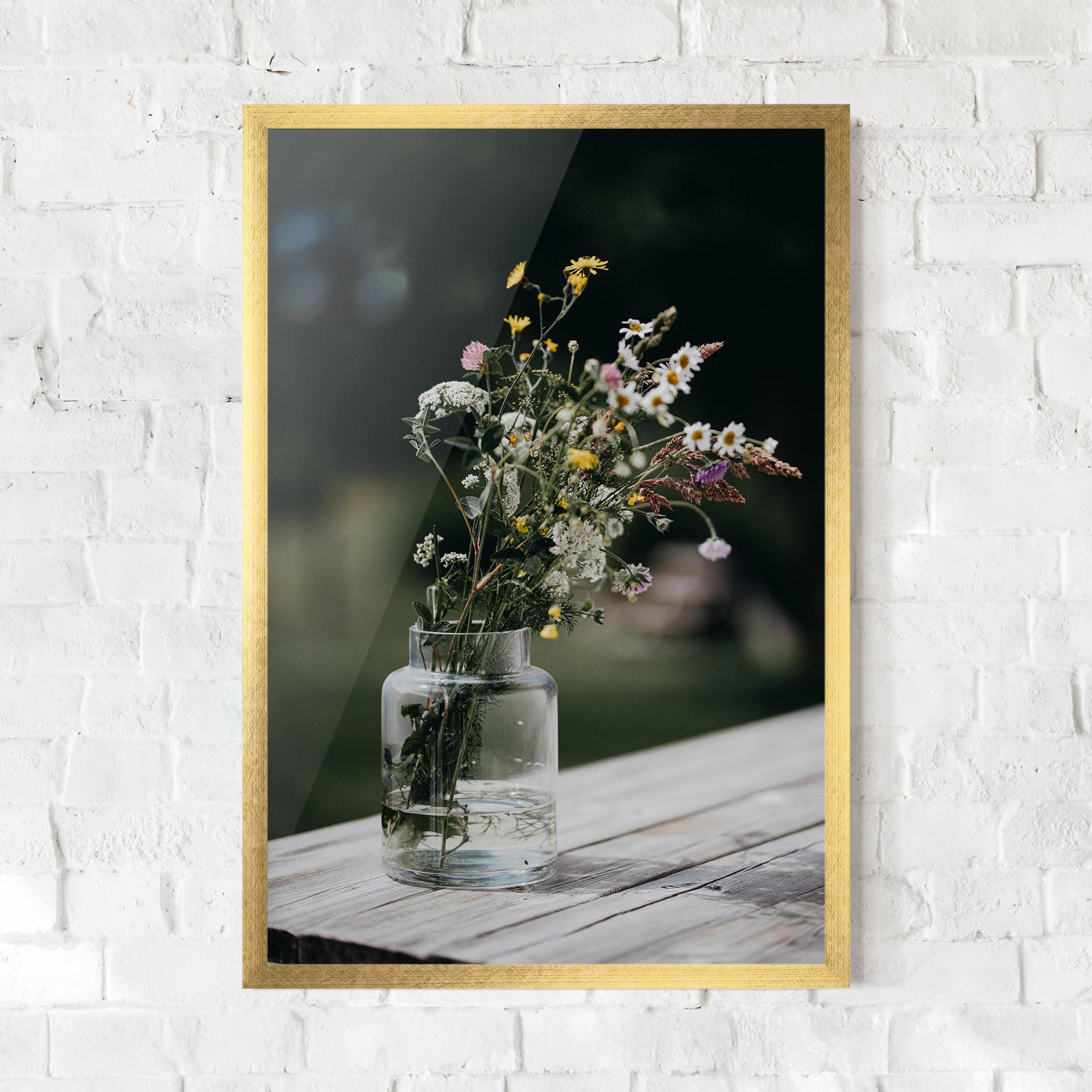Plakat w Ramie Nature Vase Flower mockup 0