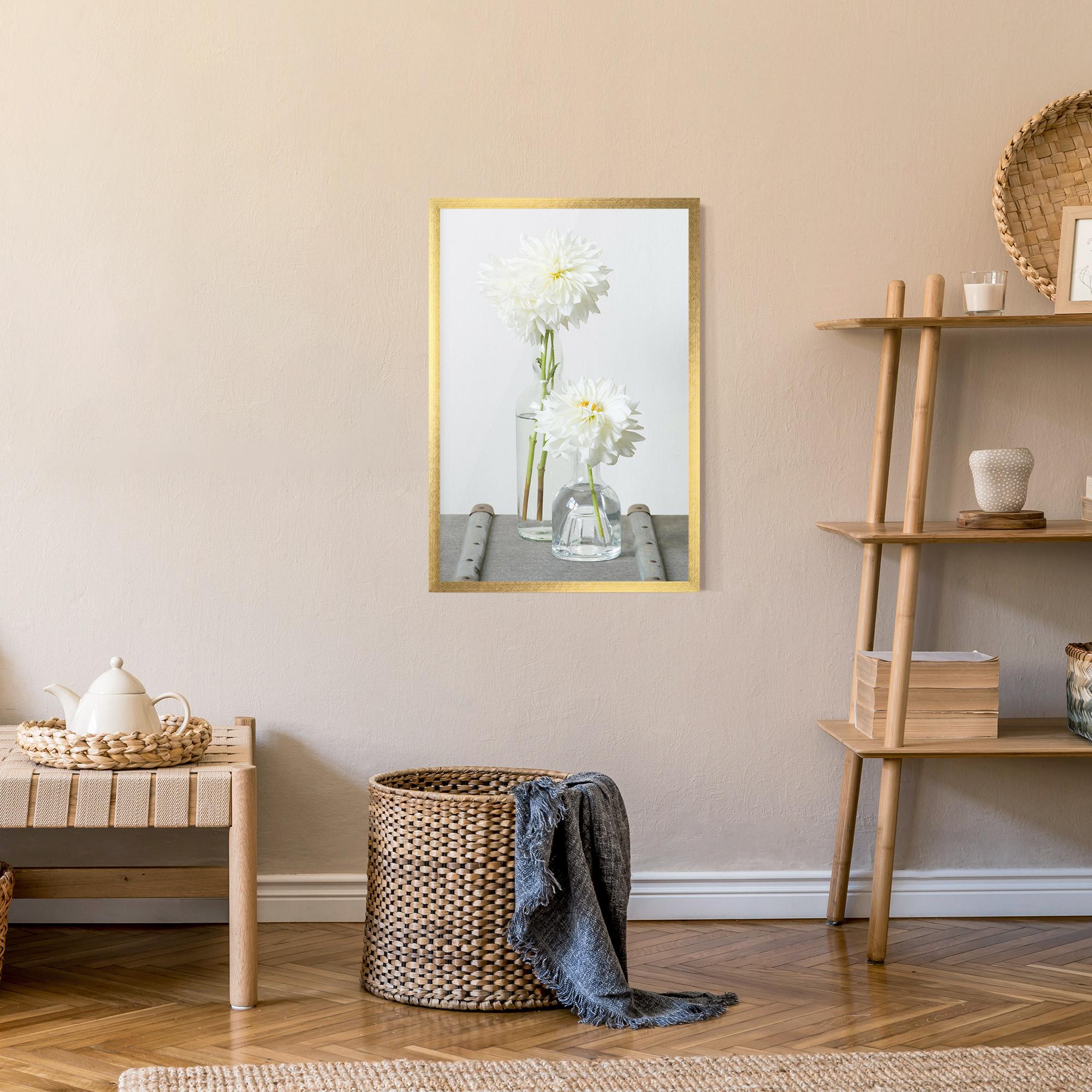 Plakat w Ramie Big Flower Vase mockup 9