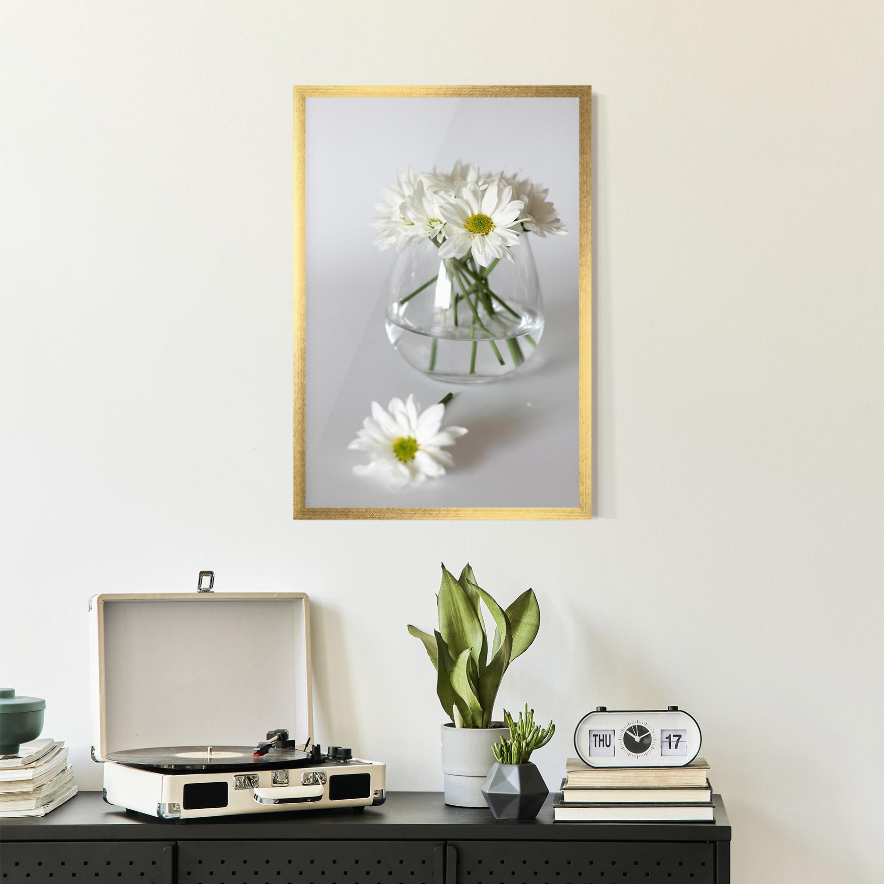 Plakat w Ramie Transparent Vase mockup 2