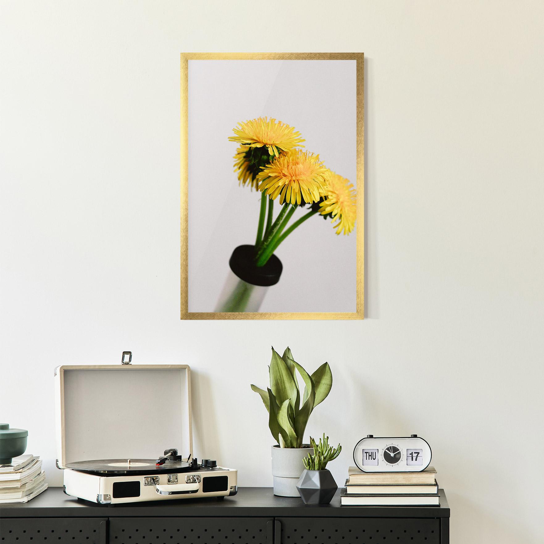 Plakat w Ramie Yellow mockup 2