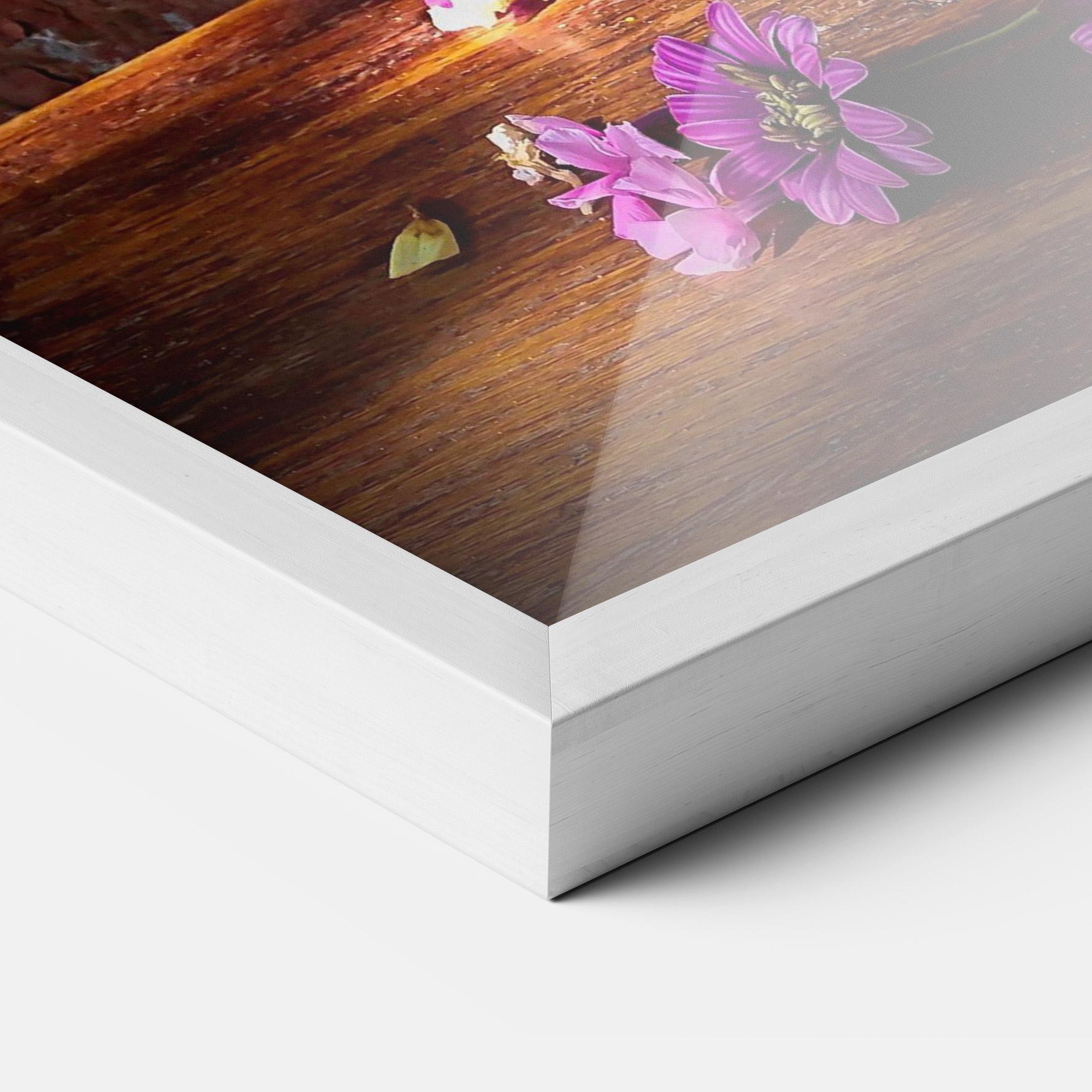 Plakat w Ramie Purple Flowers Vasw mockup 3