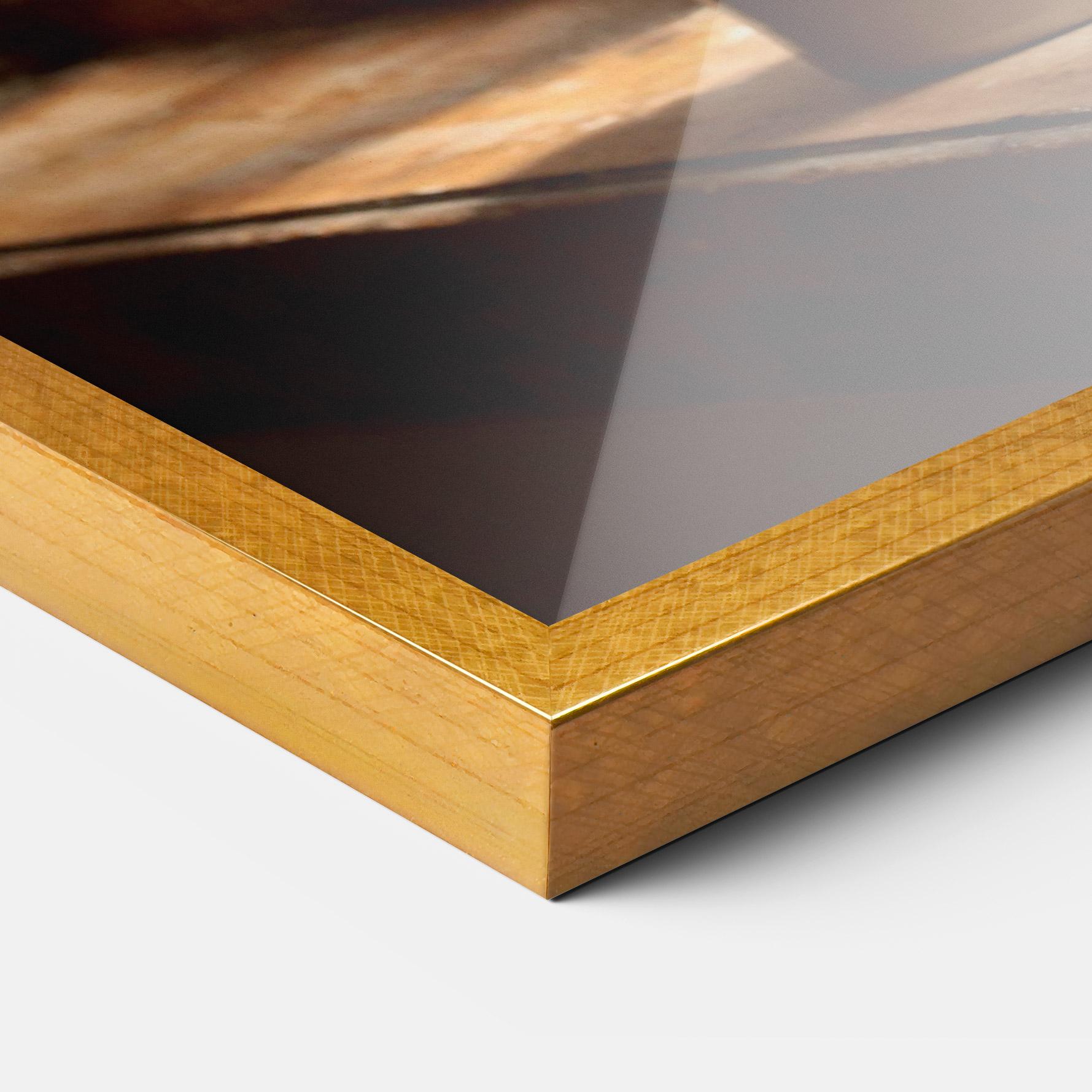 Plakat w Ramie Vintage Vase Flowers mockup 3