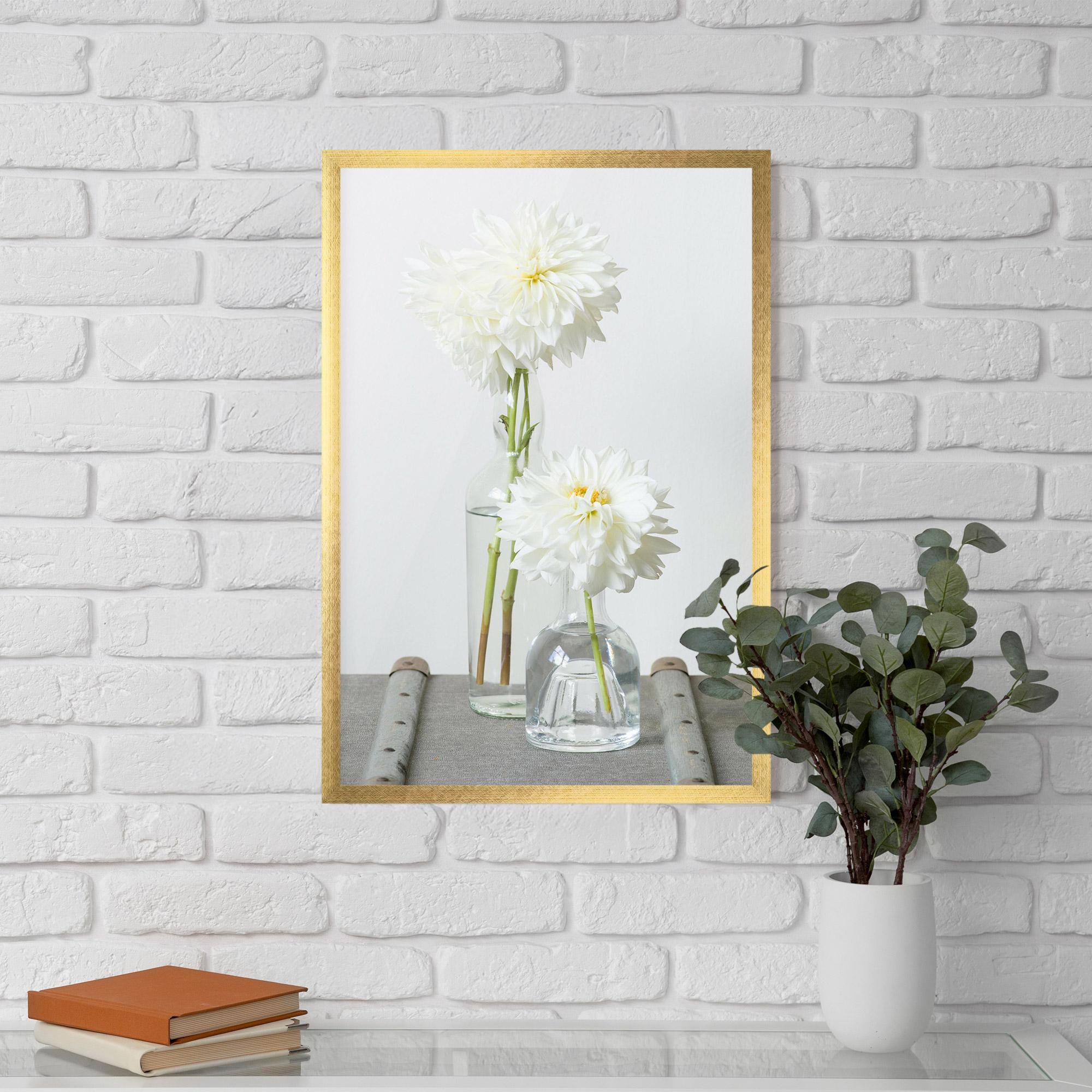 Plakat w Ramie Big Flower Vase mockup 5