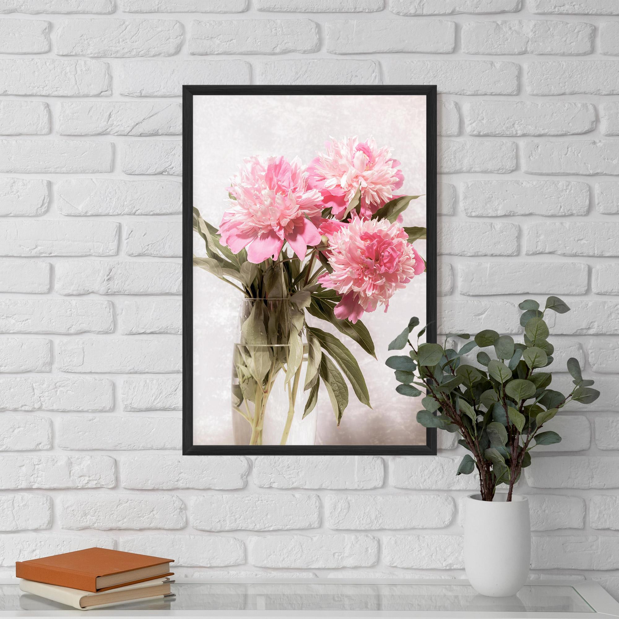 Plakat w Ramie Bouquet Vase mockup 5