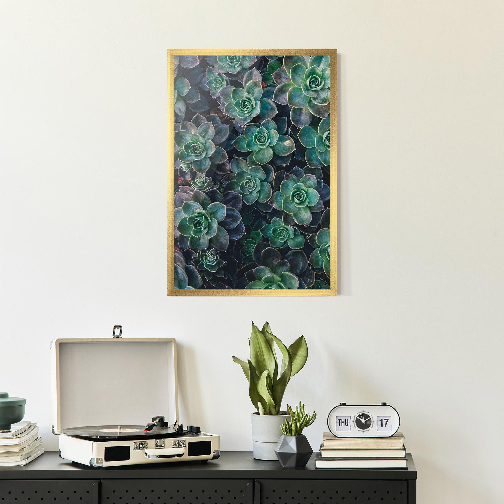 Plakat w Ramie Green Lilac Tree mockup 2