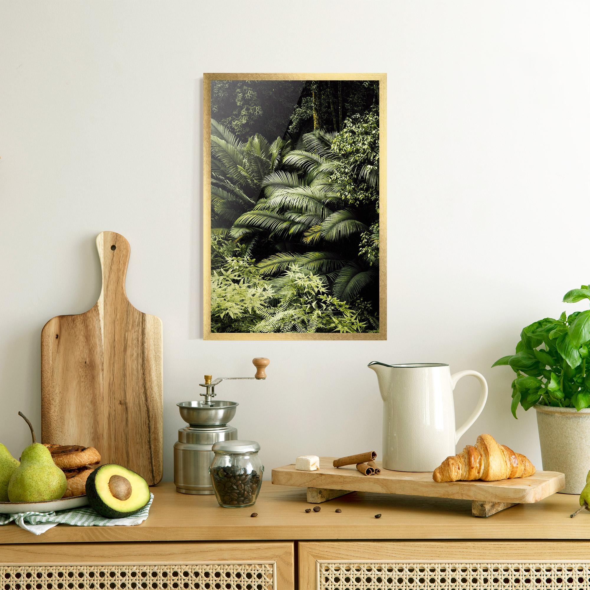 Plakat w Ramie Into The Jungle mockup 8