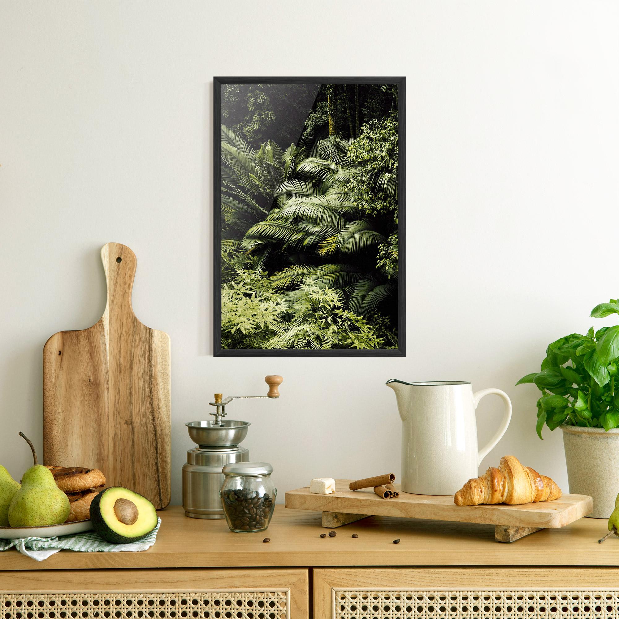 Plakat w Ramie Into The Jungle mockup 8