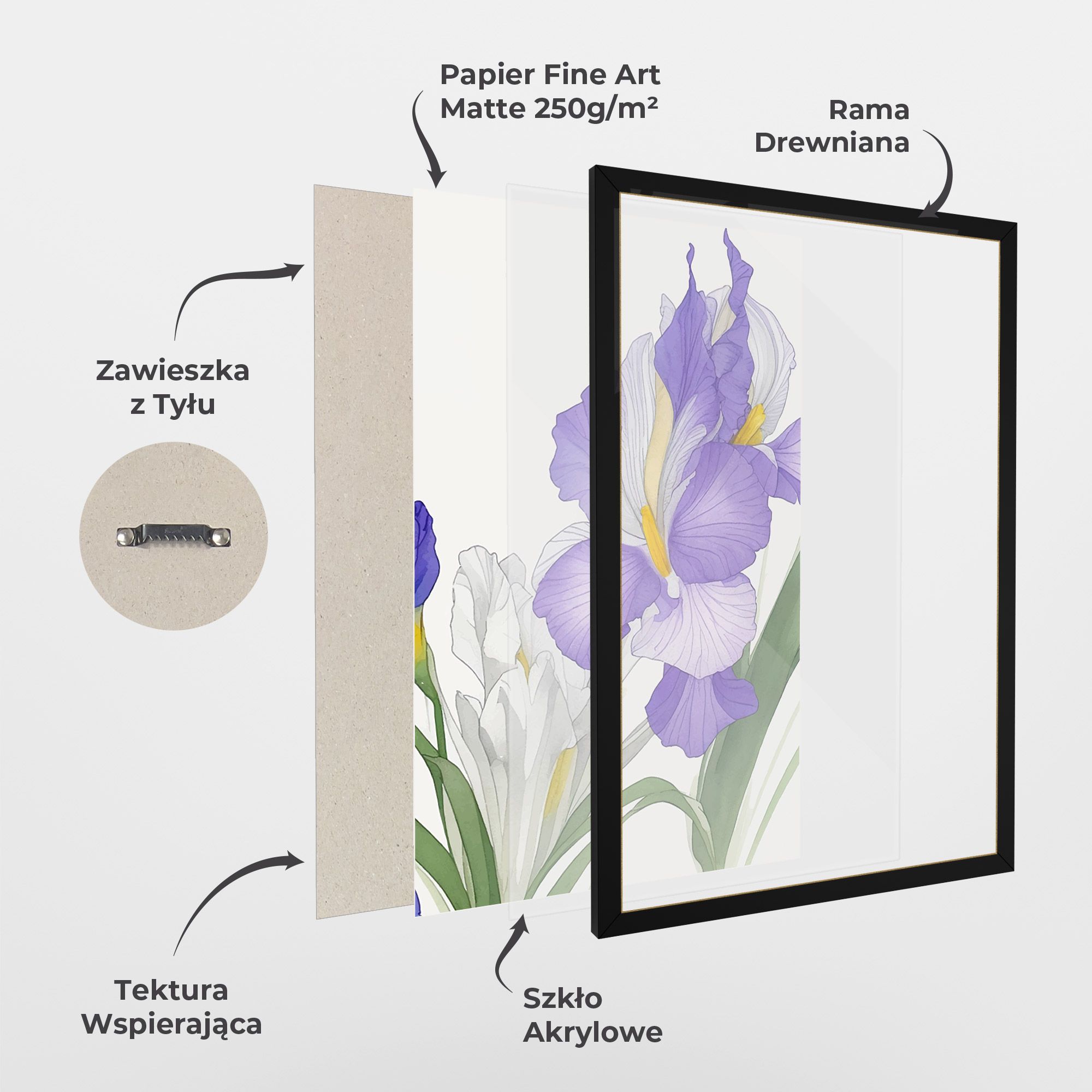 Irirs Hand Drawn mockup 1