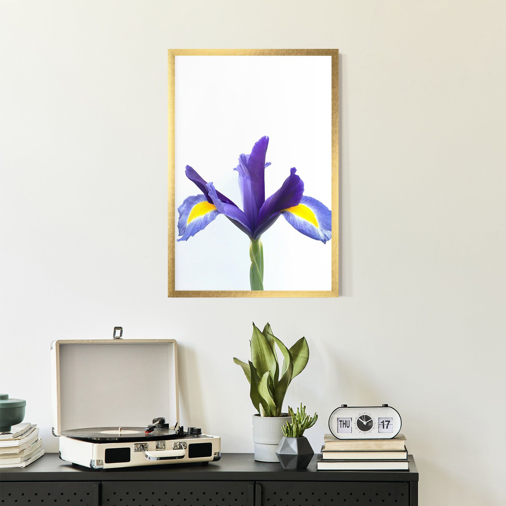 Yellow Color Iris mockup 2