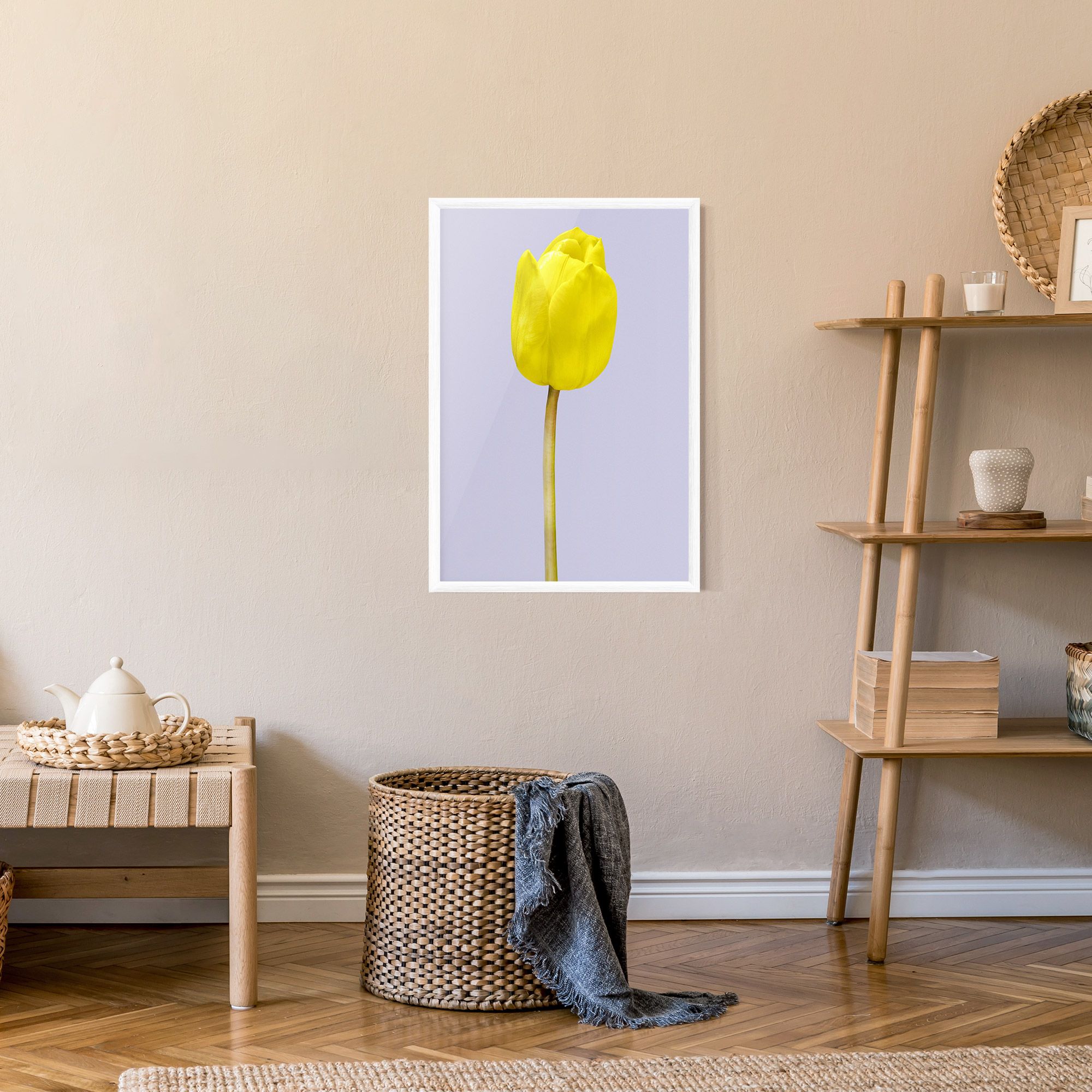 One Yellow Tulip mockup 9