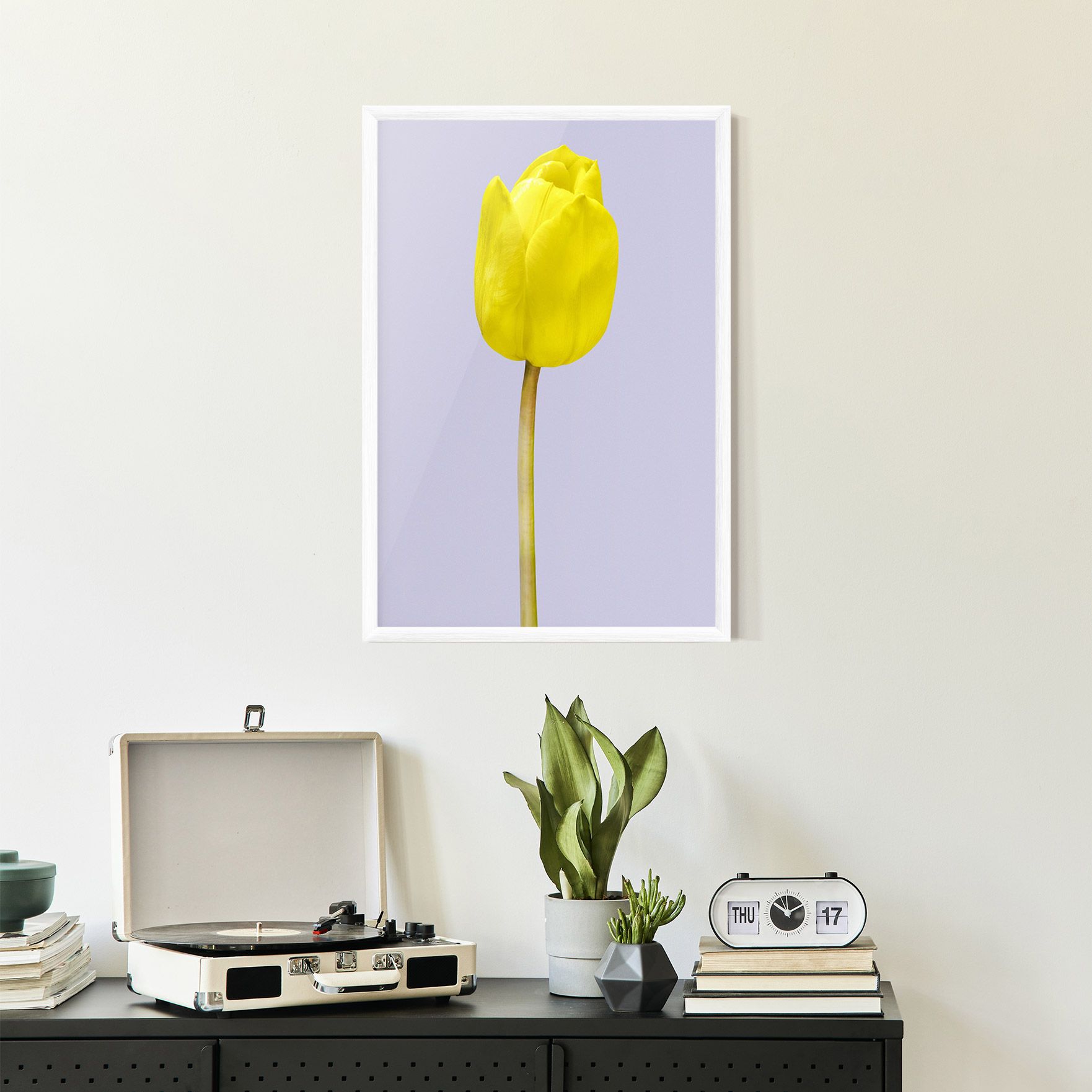 One Yellow Tulip mockup 2
