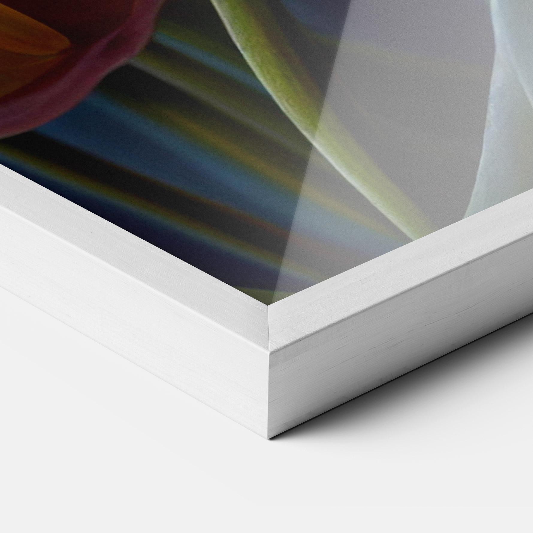 Plakat w Ramie Pretty Yellow Tulips mockup 3