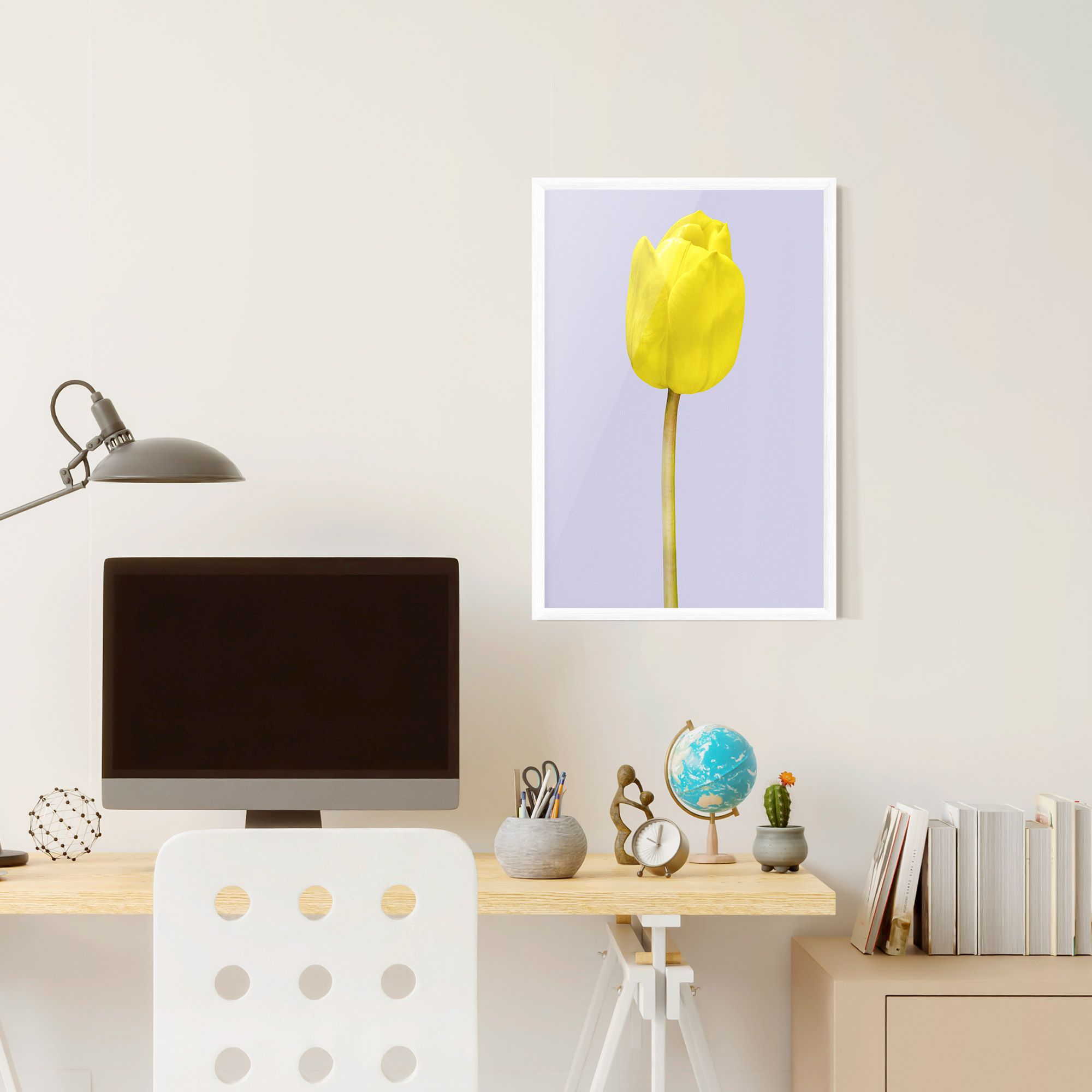 One Yellow Tulip mockup 6