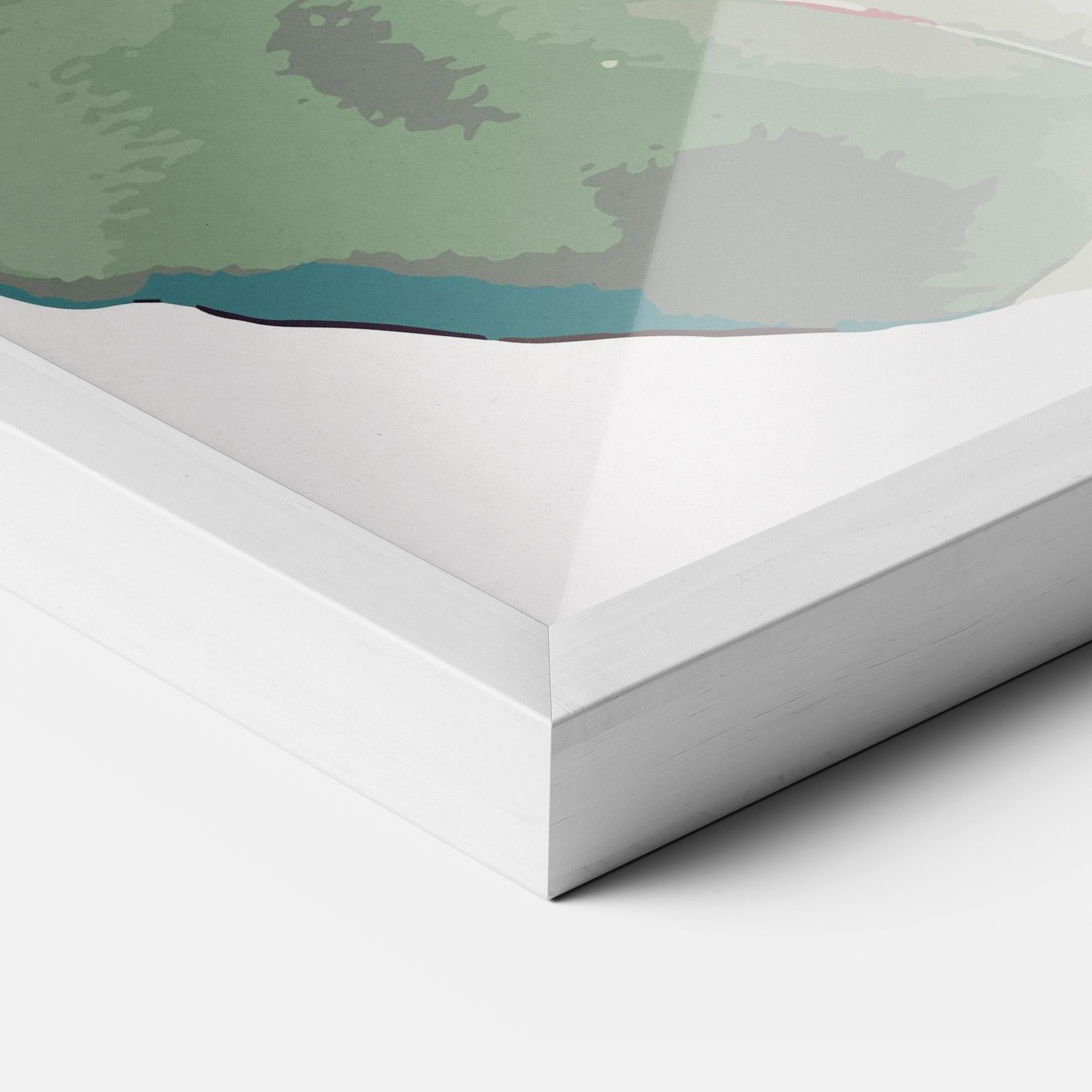 Plakat w Ramie Pastel Poppy mockup 3