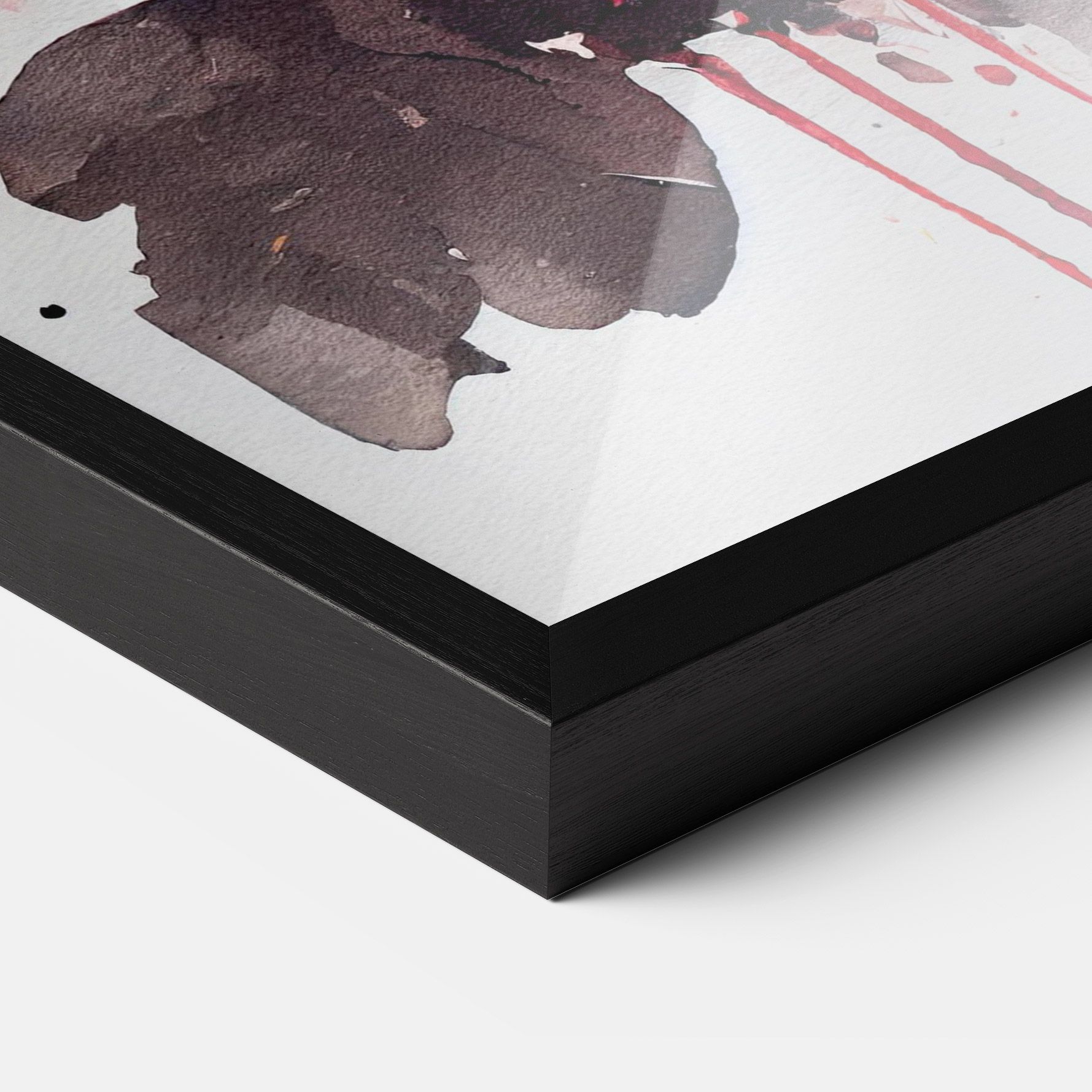 Watercolor Poppy mockup 3