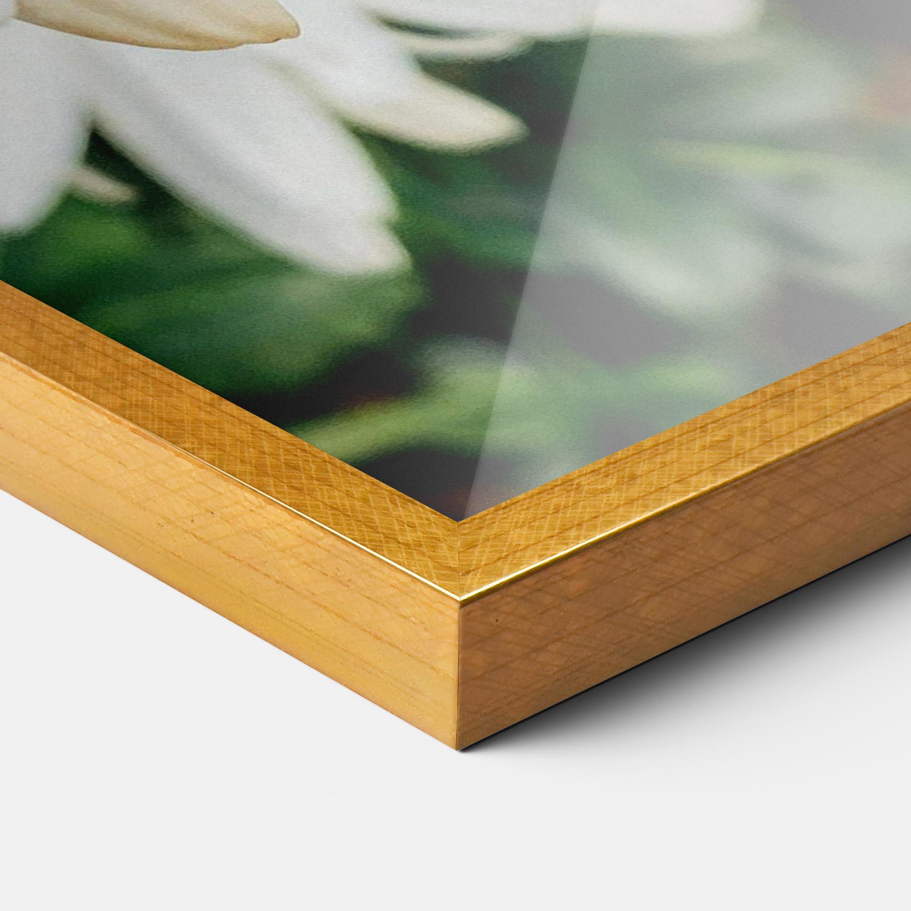 Plakat w Ramie Bug On The Daisy mockup 3