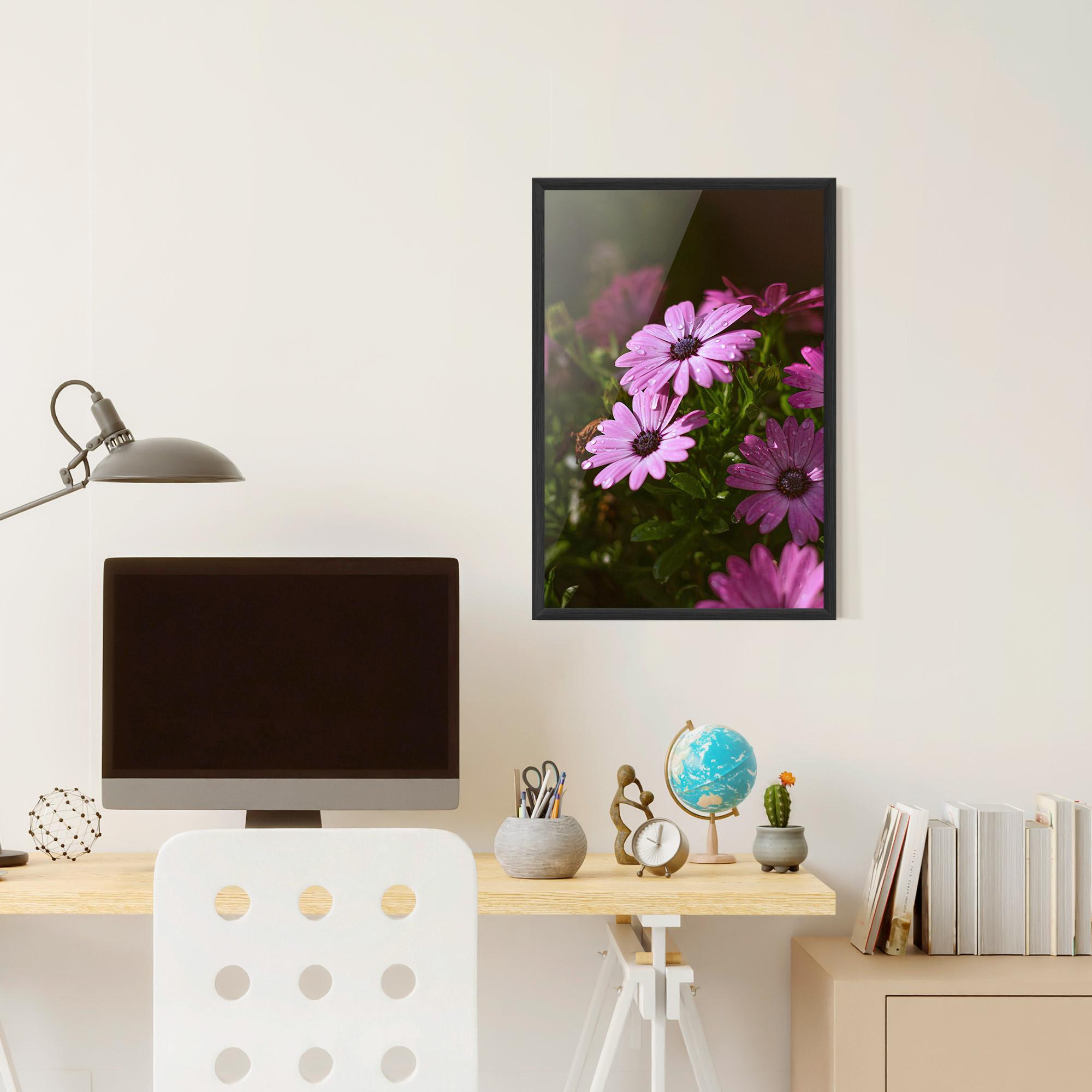 Plakat w Ramie Purple Daisy mockup 6