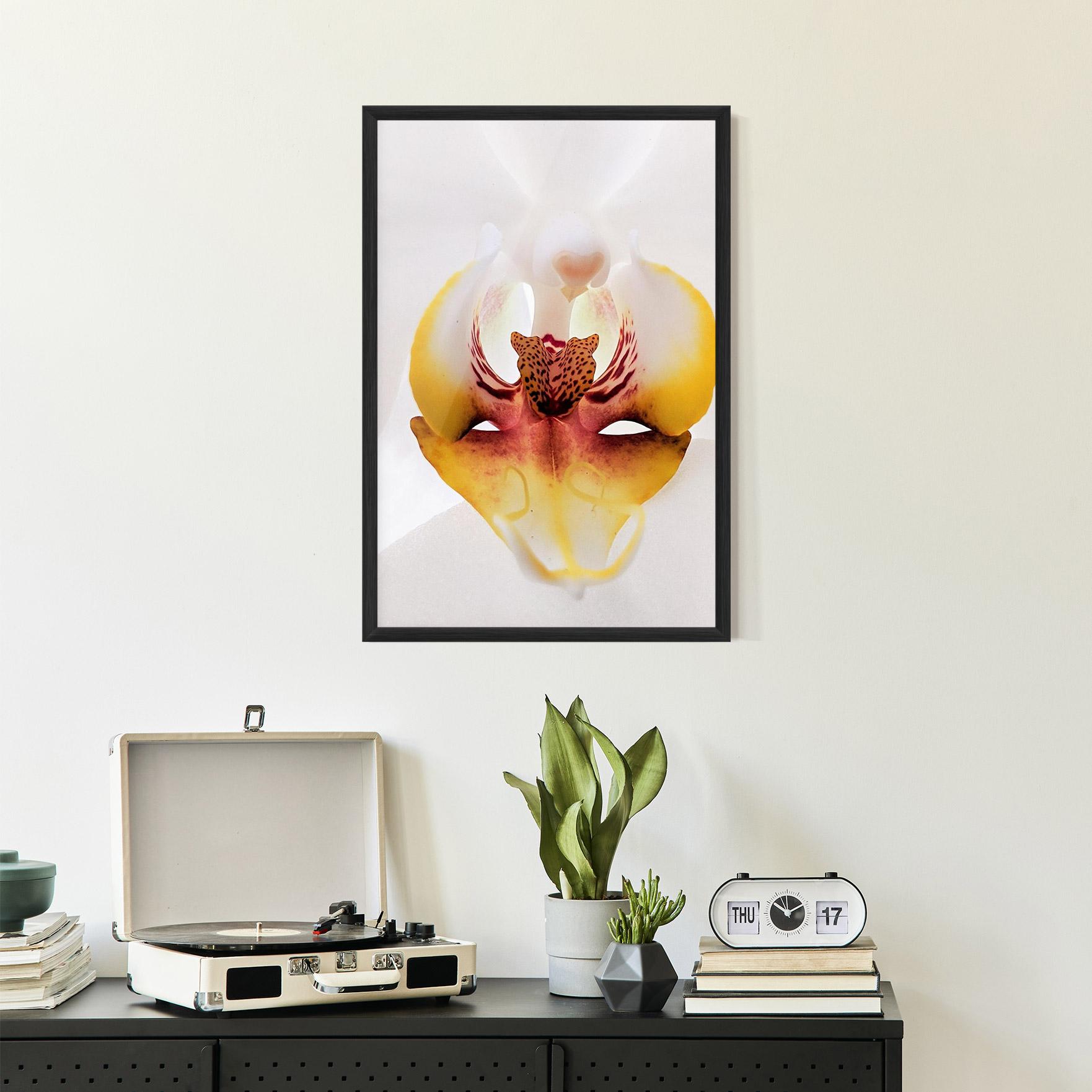 Plakat w Ramie Orchid Close Up mockup 2