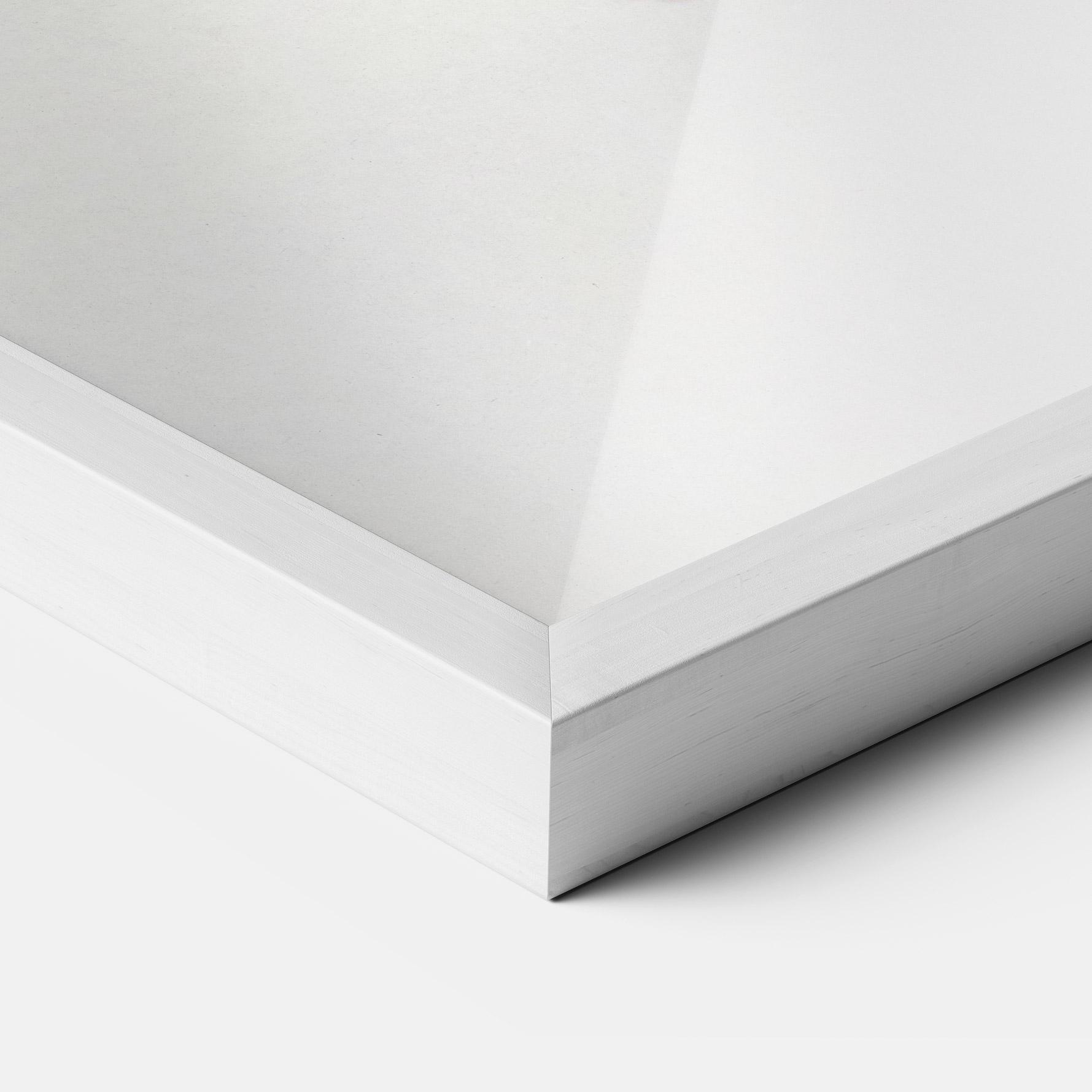 Plakat w Ramie Clean White Orchid mockup 3