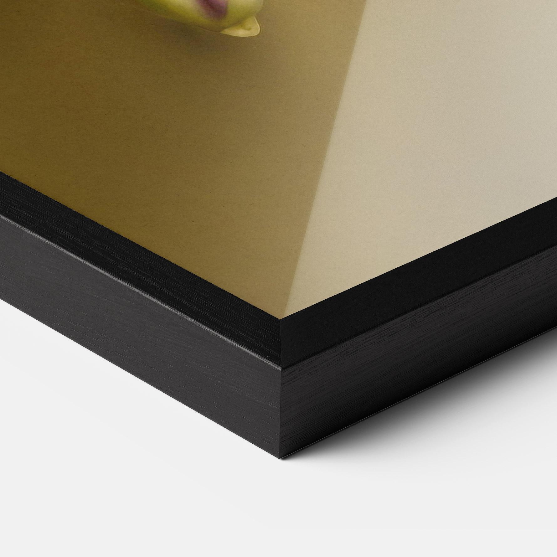 Plakat w Ramie Pastel Yellow Orchid mockup 3